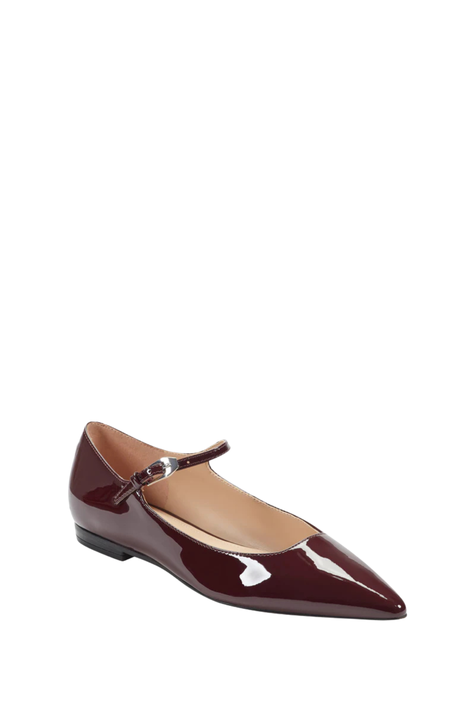 Marc Fisher Trella Pointed Toe MaryJane Dark Red