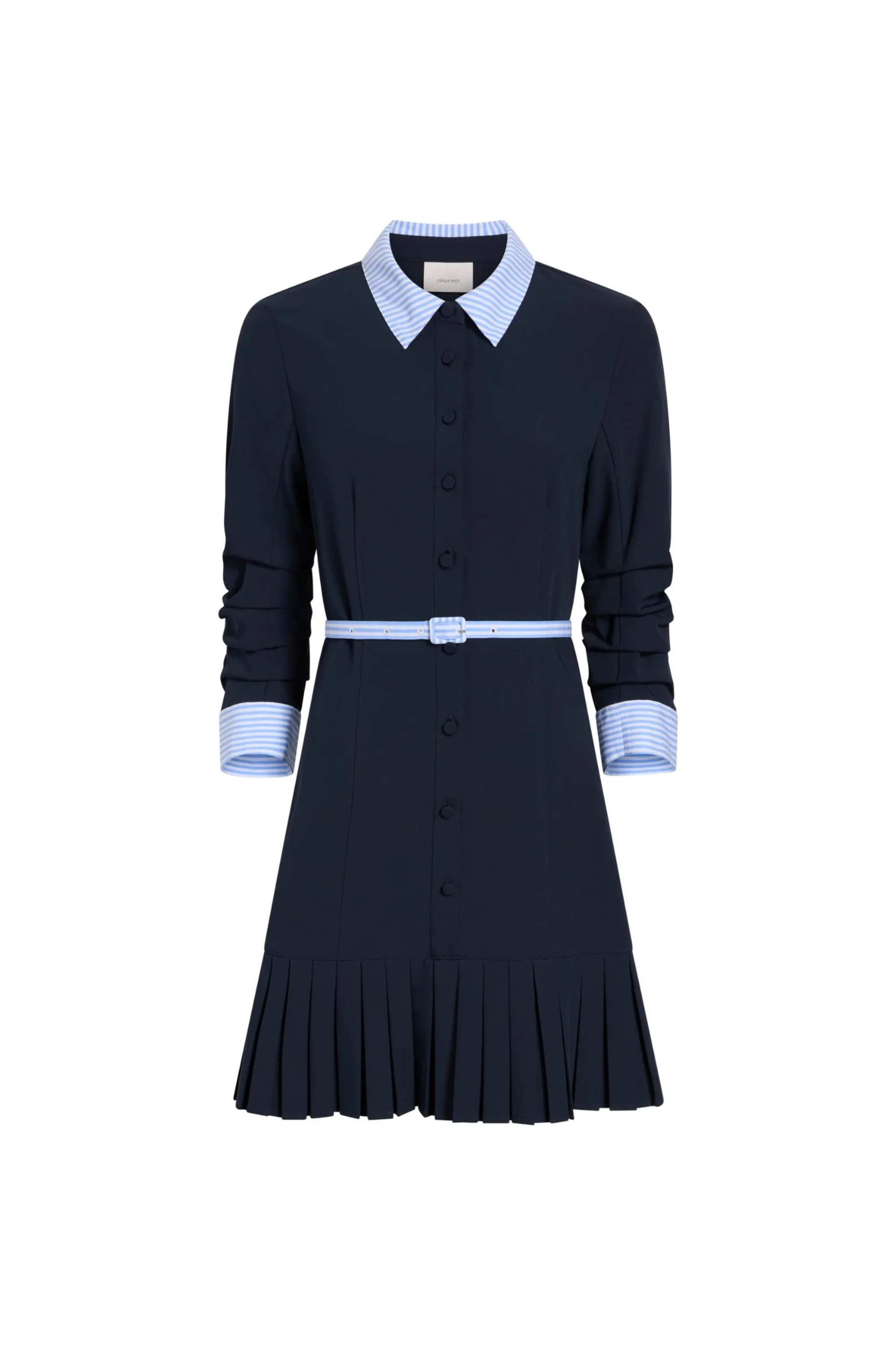 Cinq a Sept Stripe Shirtling Lucilla Dress