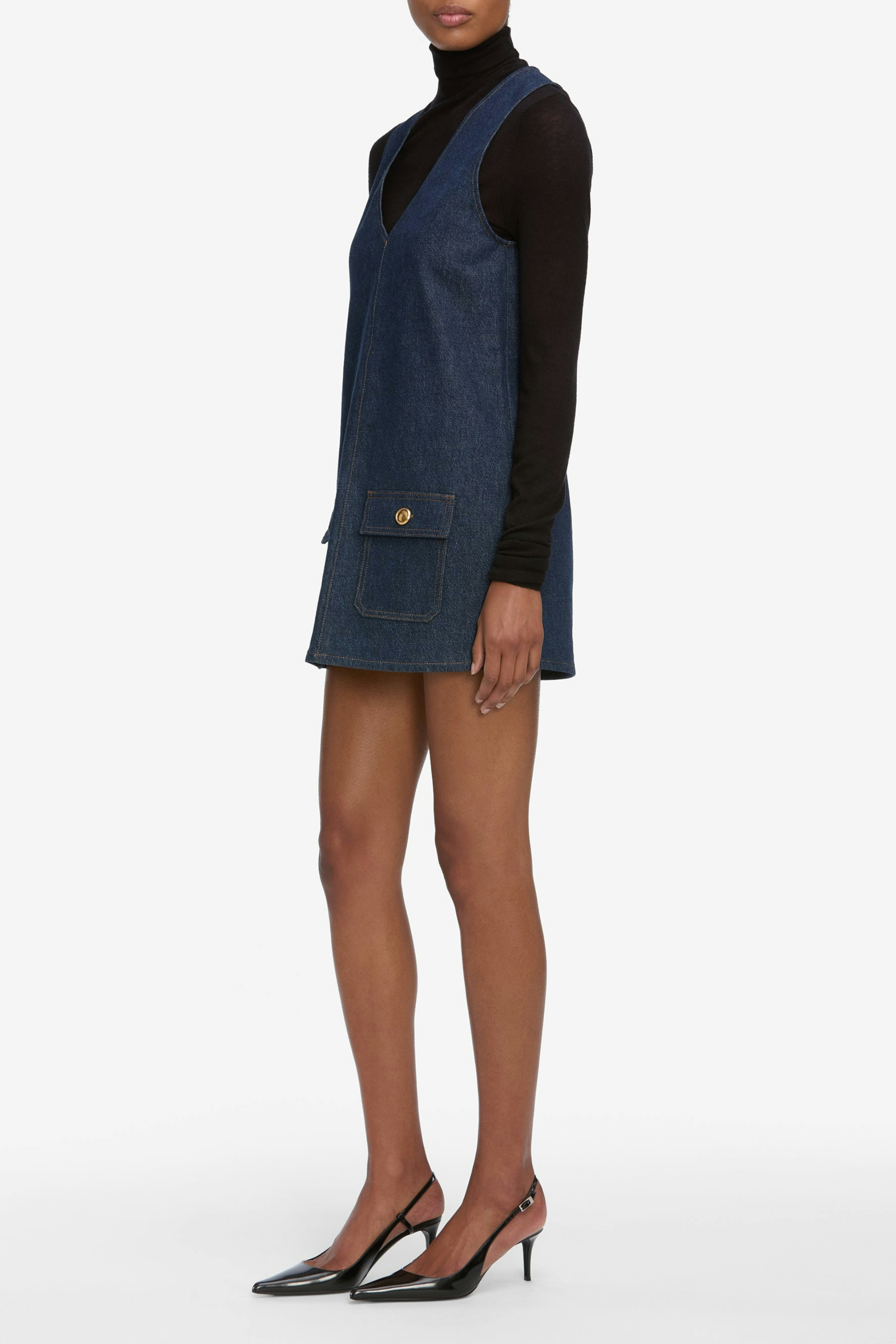 FRAME Pinafore Dress