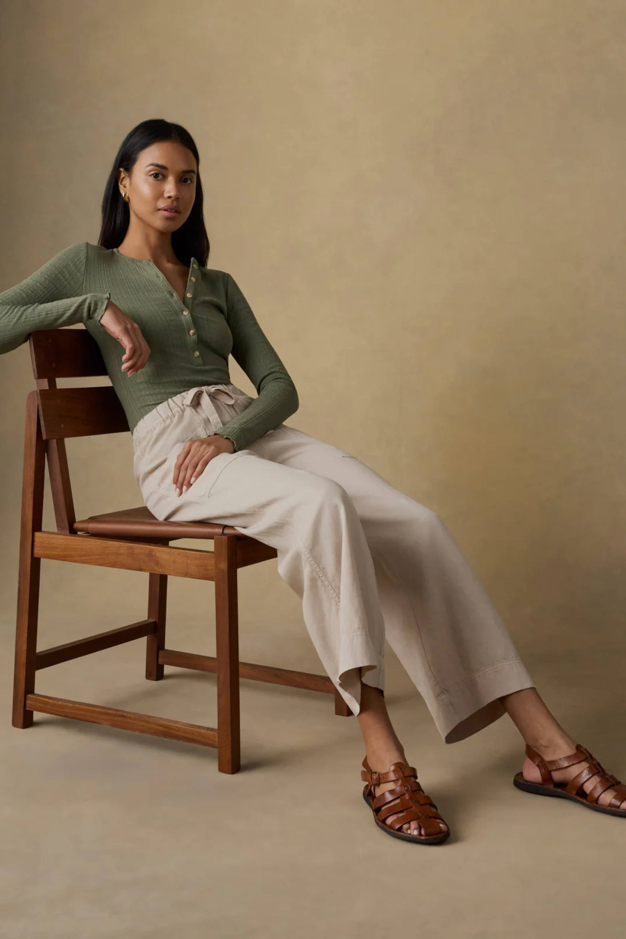 Faherty Topanga Drape Pant