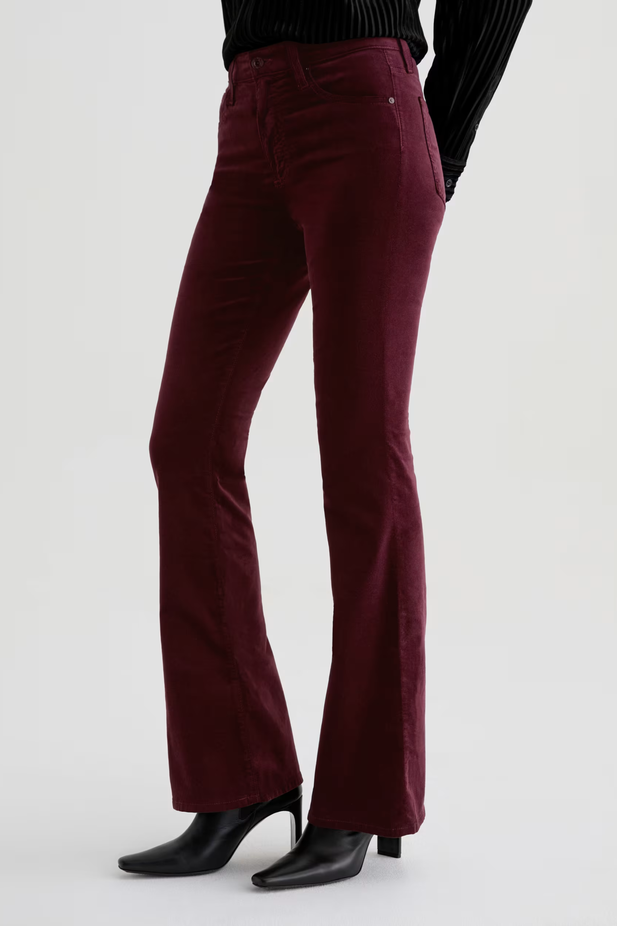 AG Farrah Boot Winery Velvet