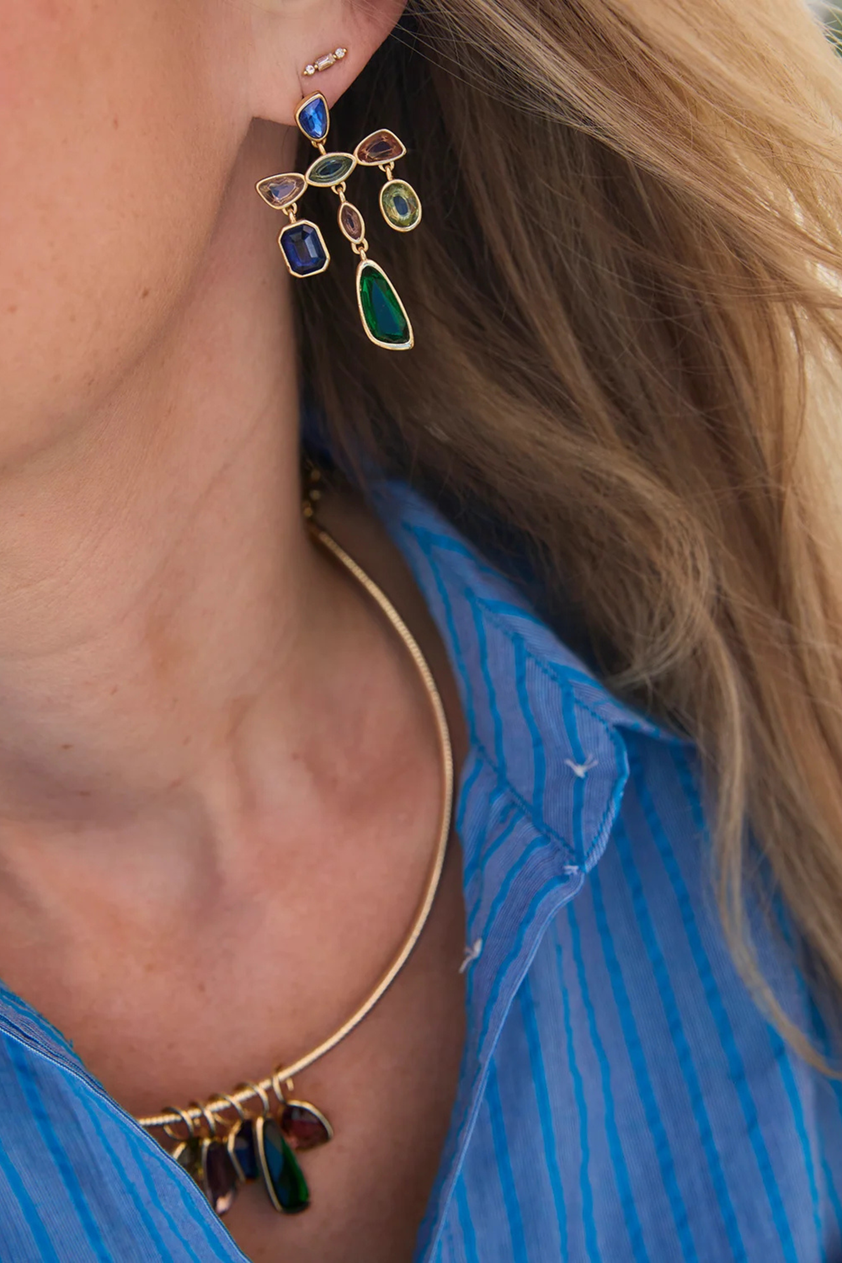 Mignonne Gavigan Riva Earrings, Multi