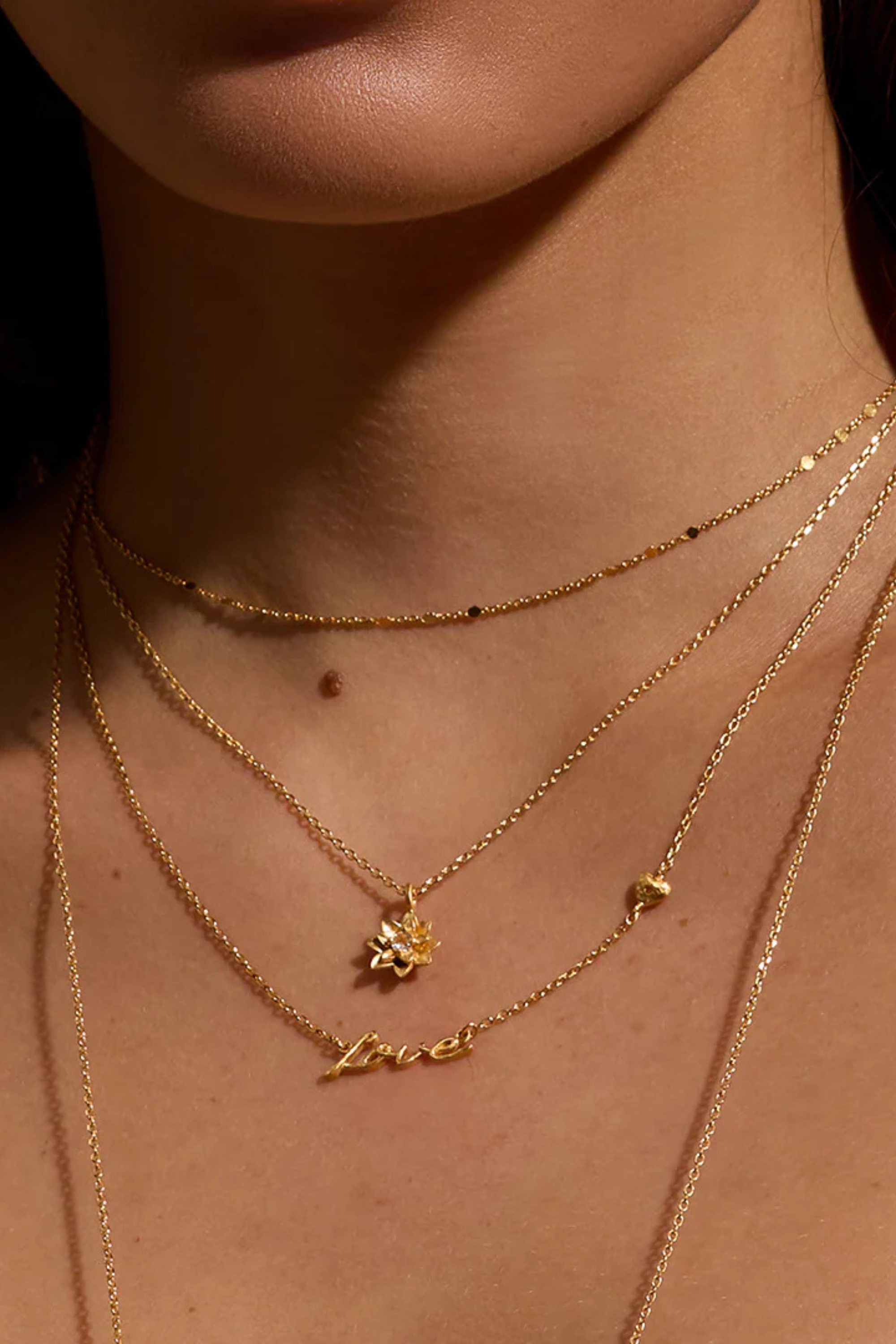 Satya 16" Lotus Necklace