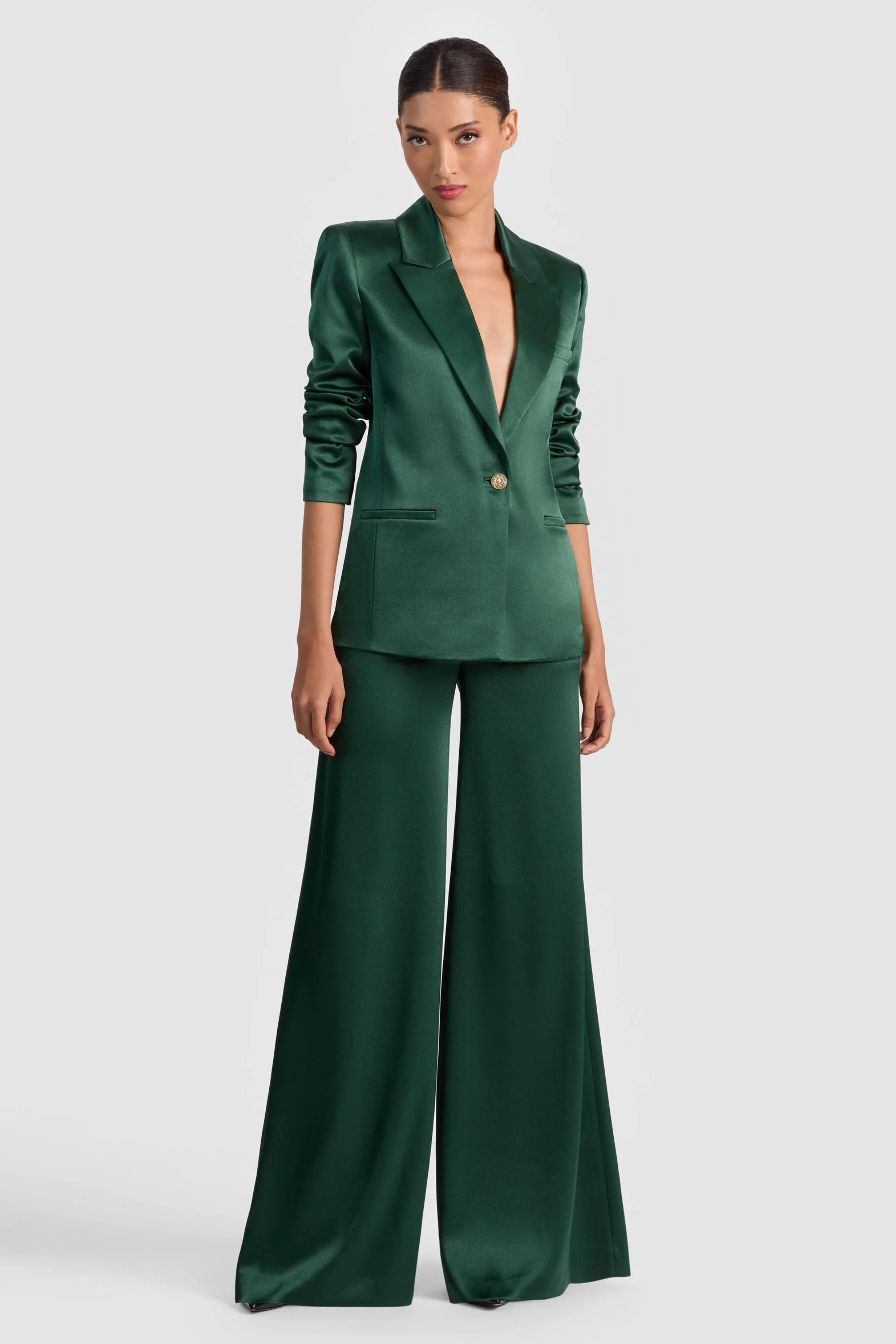 Alice + Olivia Silas Single Breasted Blazer