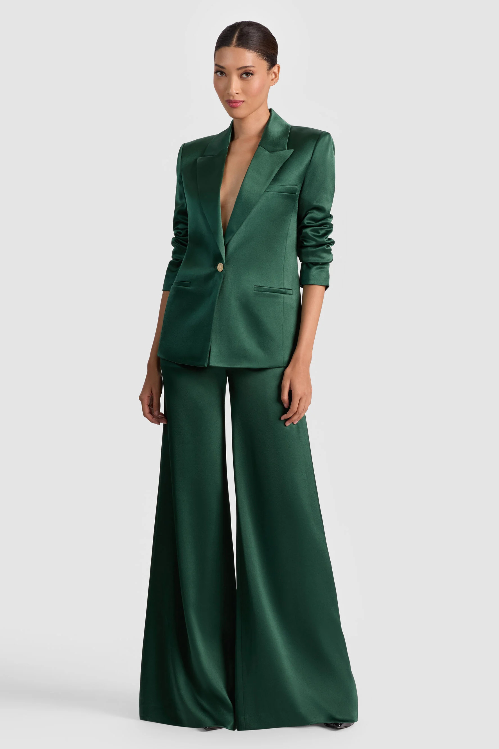 Alice + Olivia Silas Single Breasted Blazer