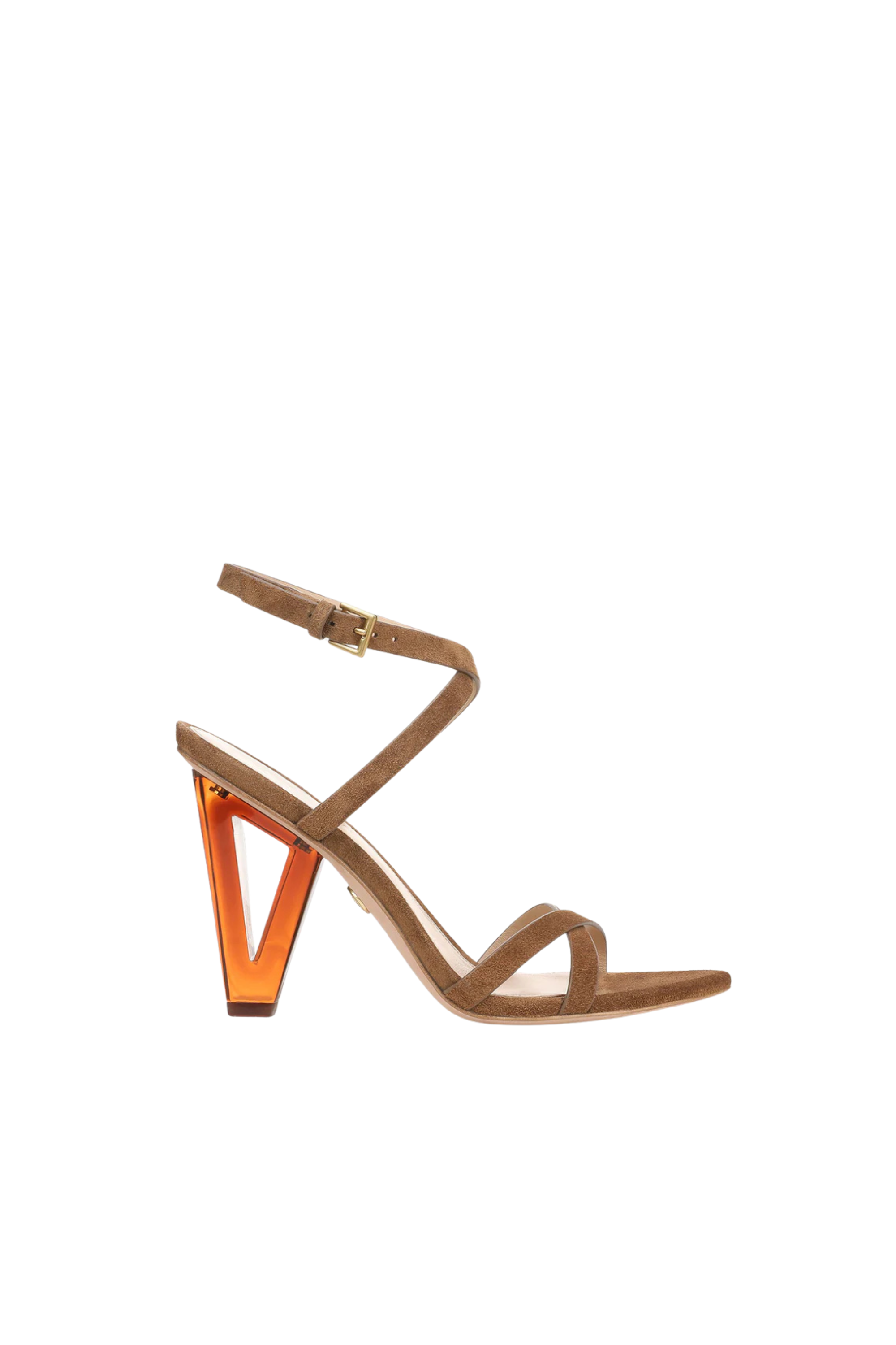 Veronica Beard Lanaya Brown Suede Heel