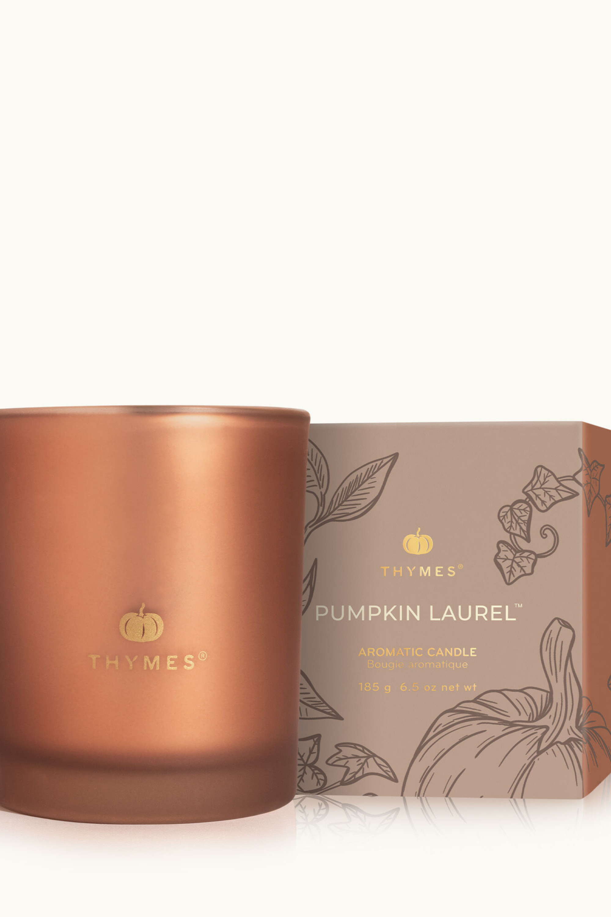 Thymes Pumpkin Laurel 6.5oz