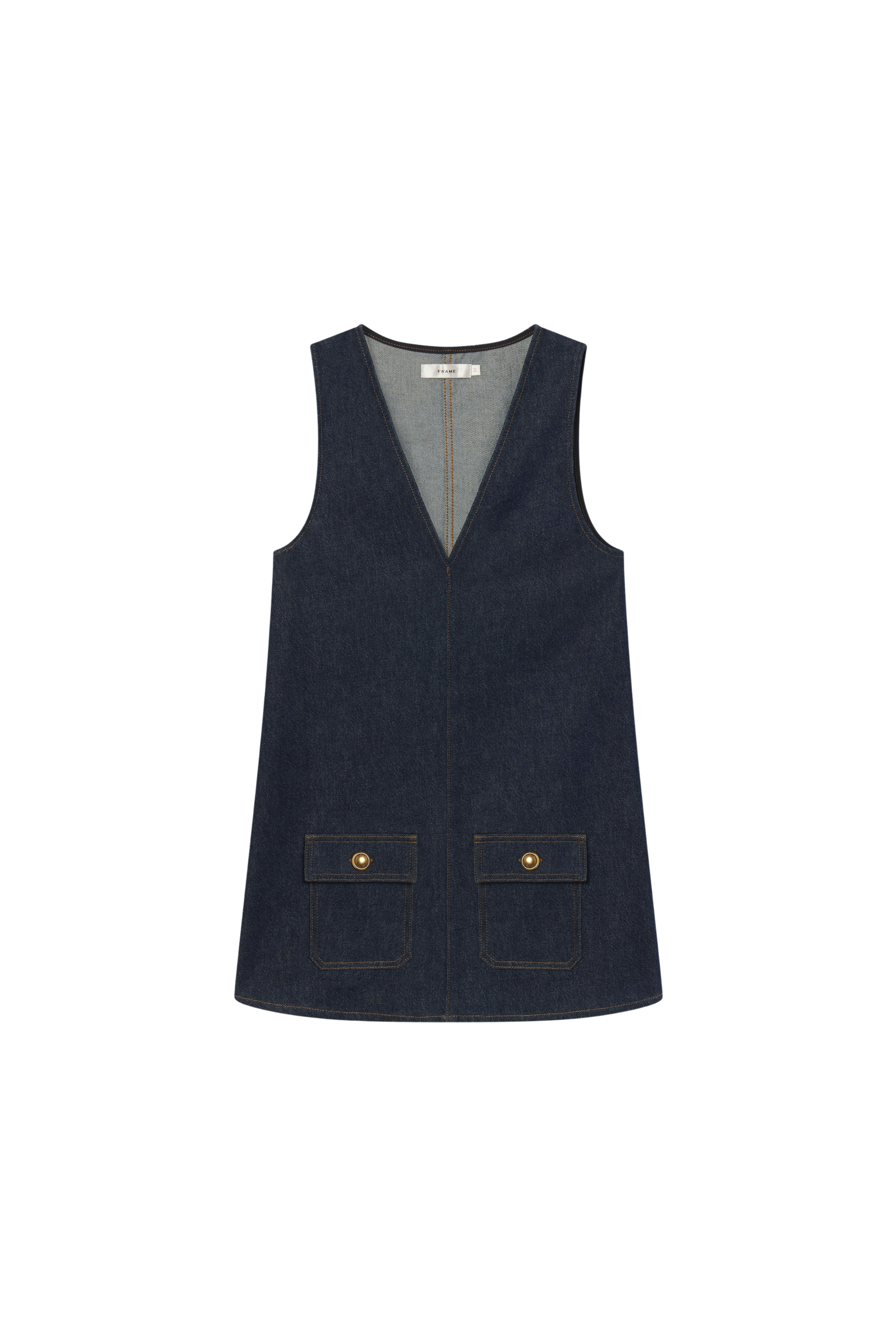 FRAME Pinafore Dress