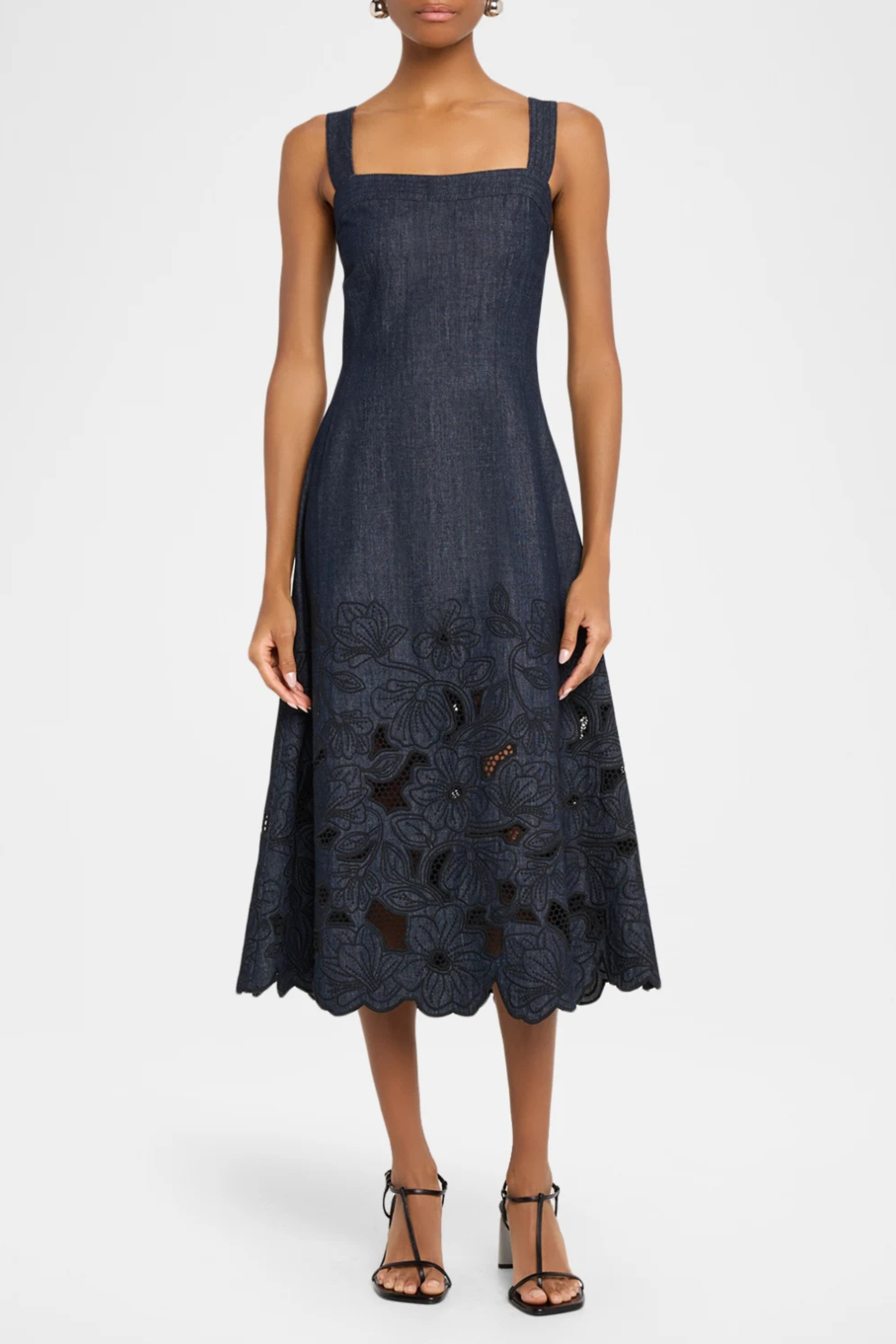 Veronica Beard Rosaura Eyelet Dress