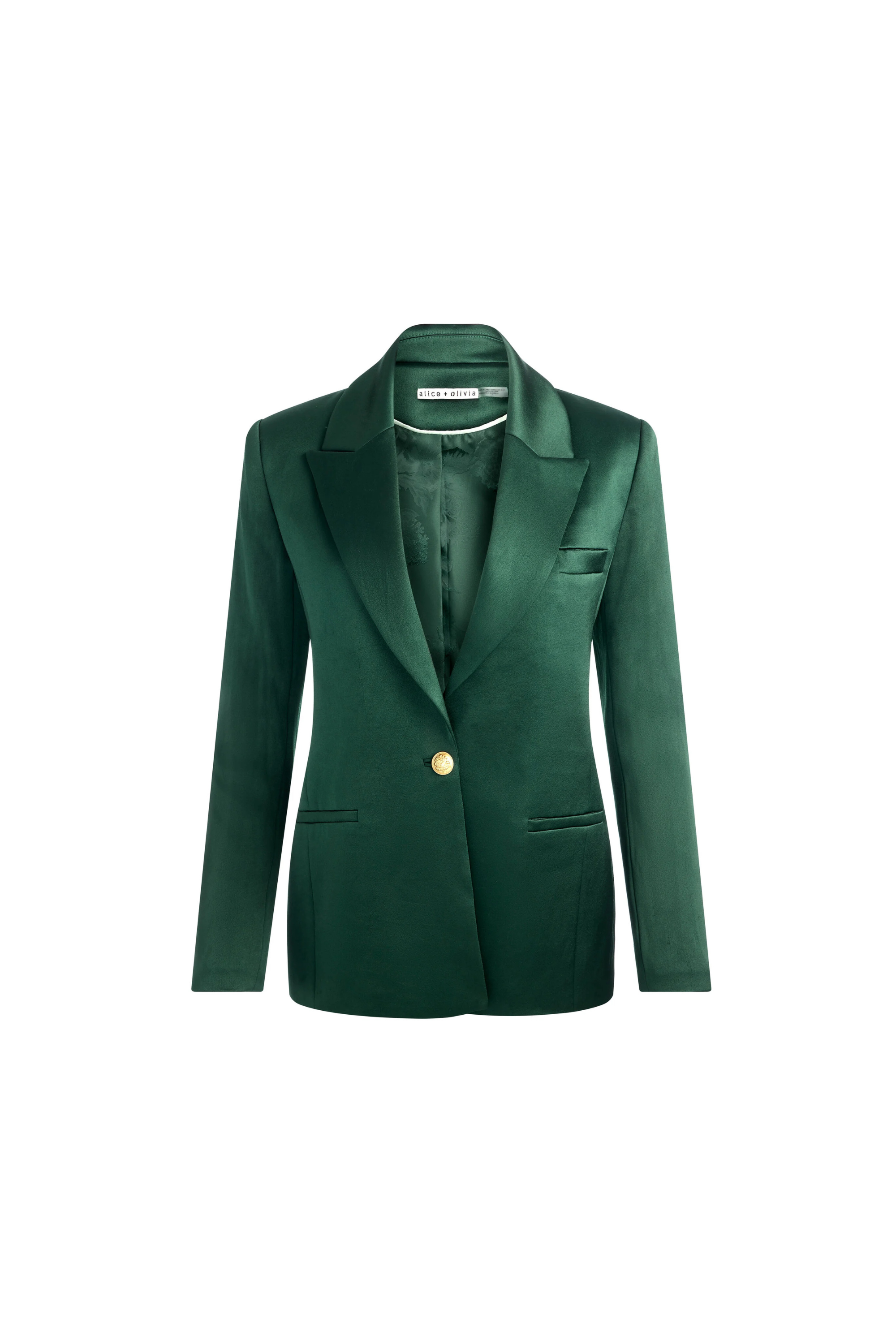 Alice + Olivia Silas Single Breasted Blazer