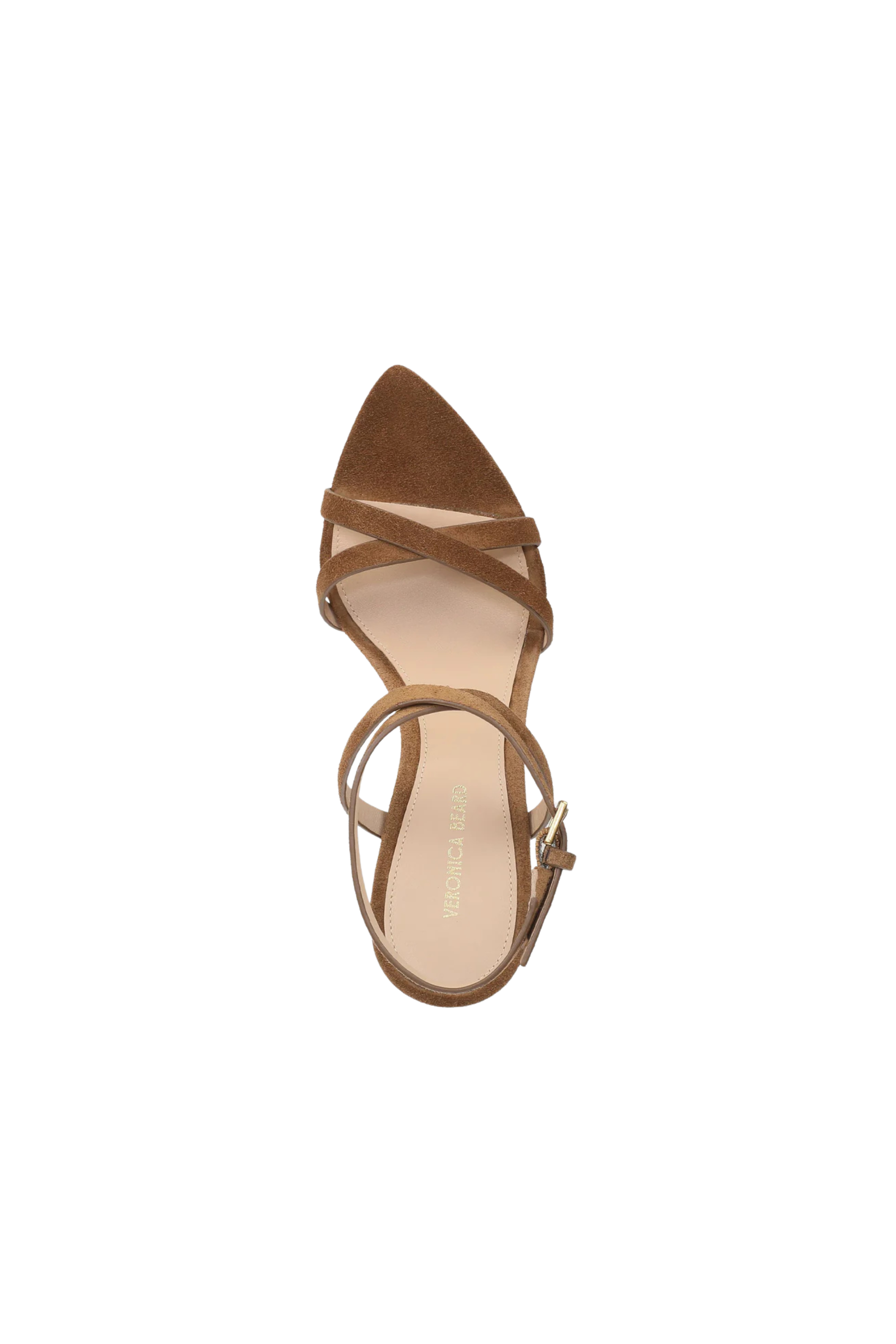 Veronica Beard Lanaya Brown Suede Heel