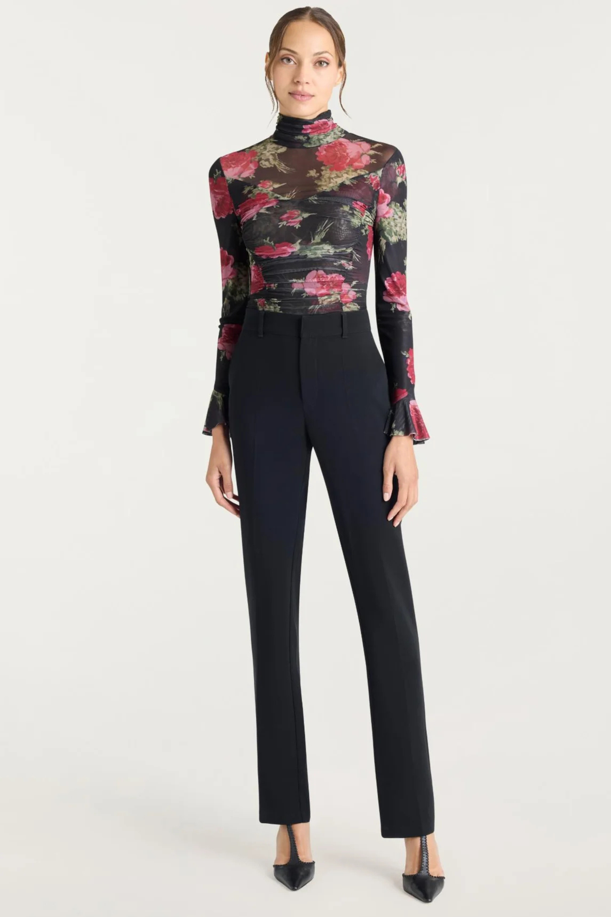 Cinq a Sept Baroque Roses Lucy Top