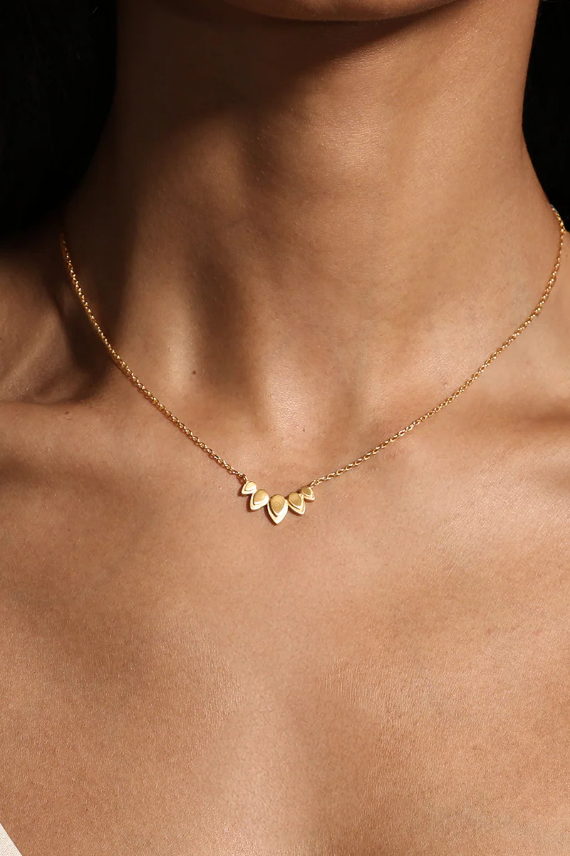 Satya 16" Lotus Petal Necklace