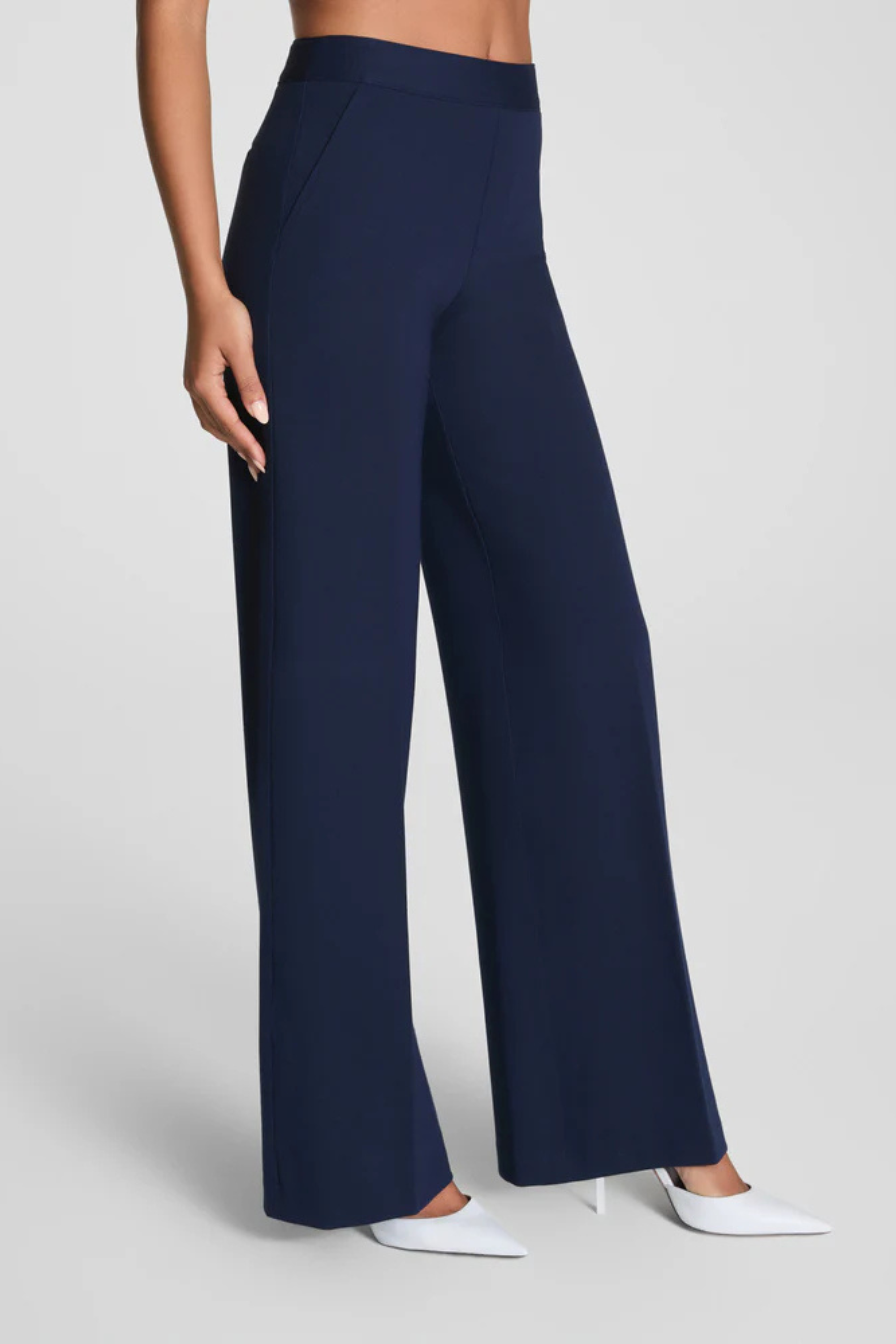 Spanx Perfect Fit Ponte Wide Leg Pant