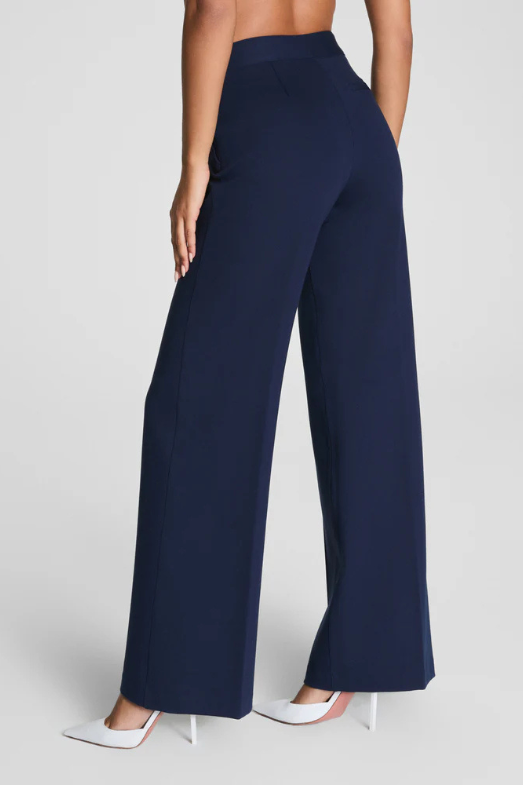 Spanx Perfect Fit Ponte Wide Leg Pant
