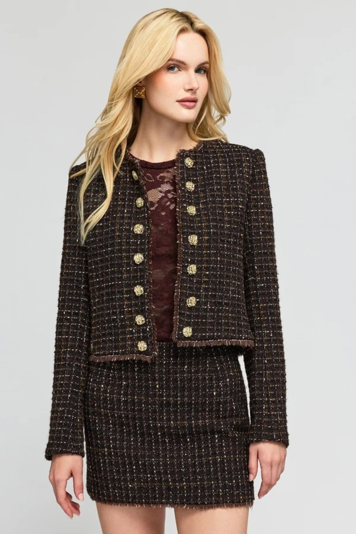 Generation Love Tiffany Tweed Jacket