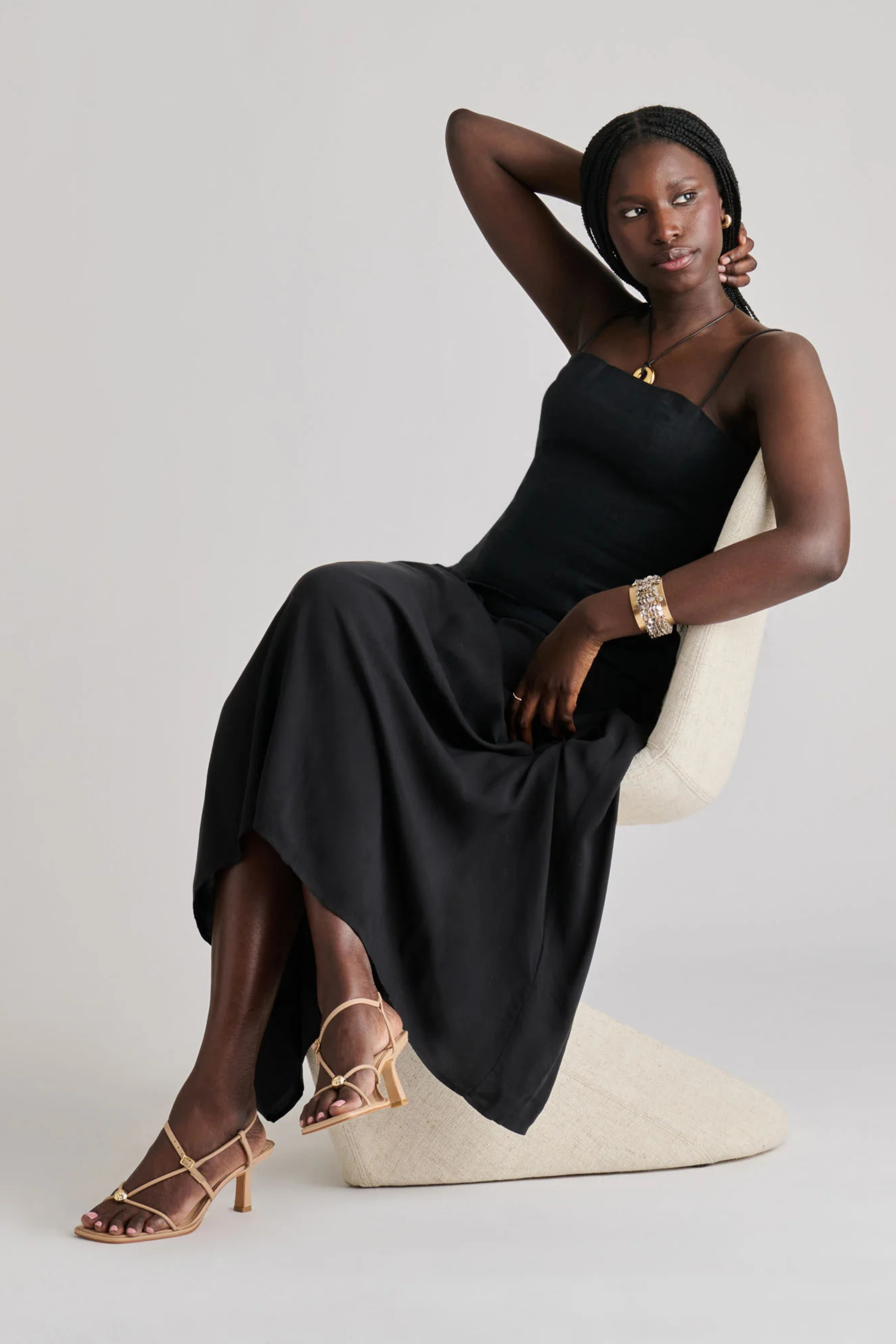 Dolce Vita Mylee Leather Strappy Sandal