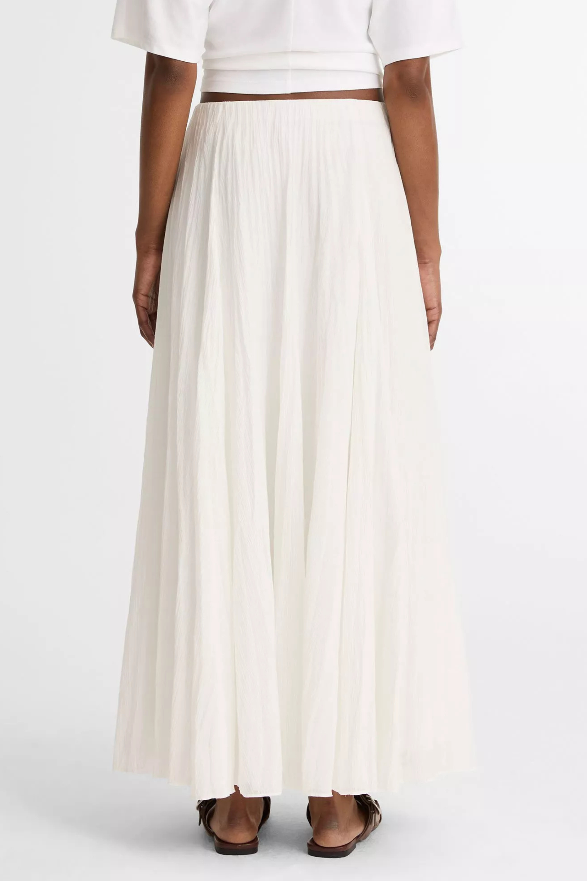 Vince Crinkled Maxi Skirt