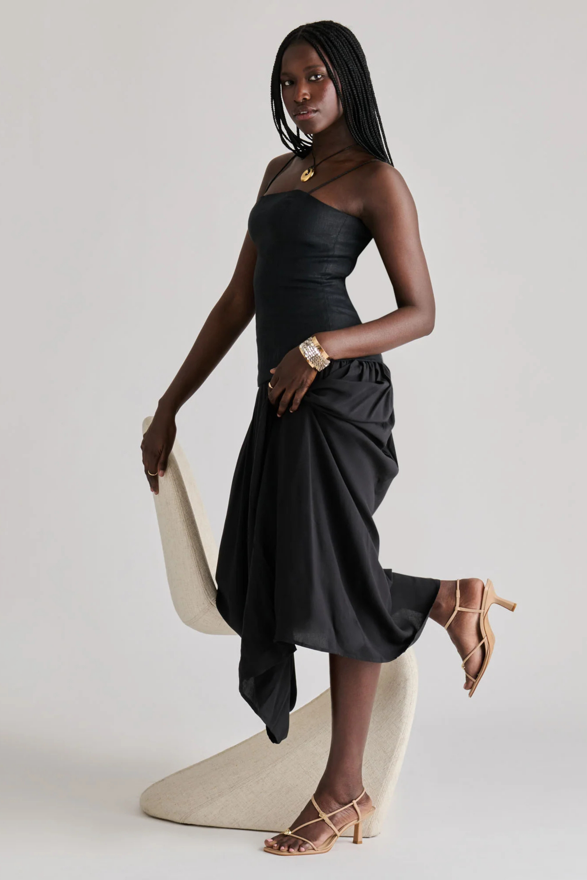 Dolce Vita Mylee Leather Strappy Sandal