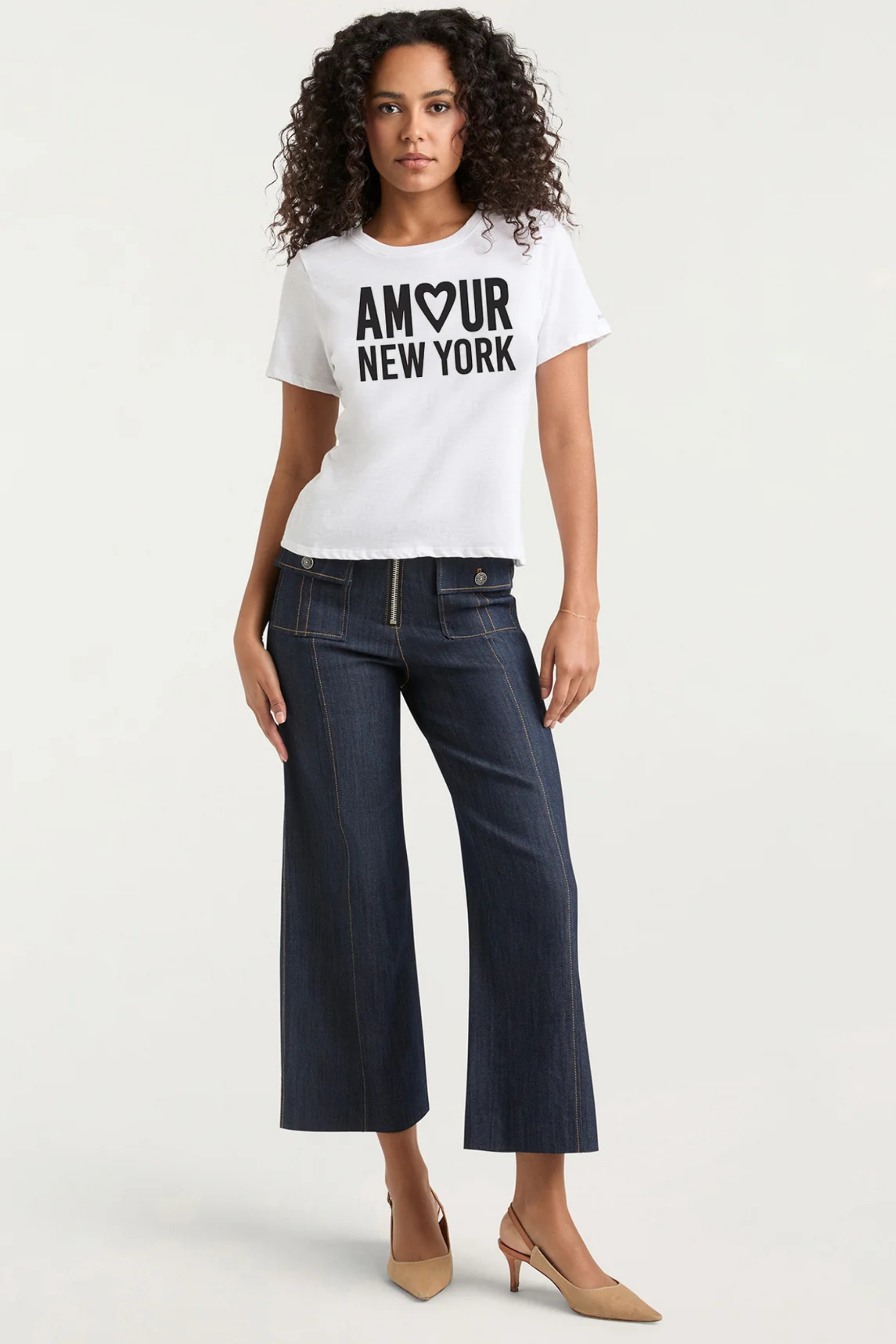 Cinq a Sept Amour Heart Tee