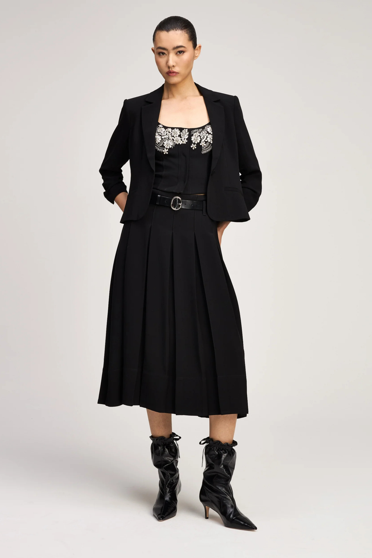 Cinq a Sept Belted Rylee Skirt