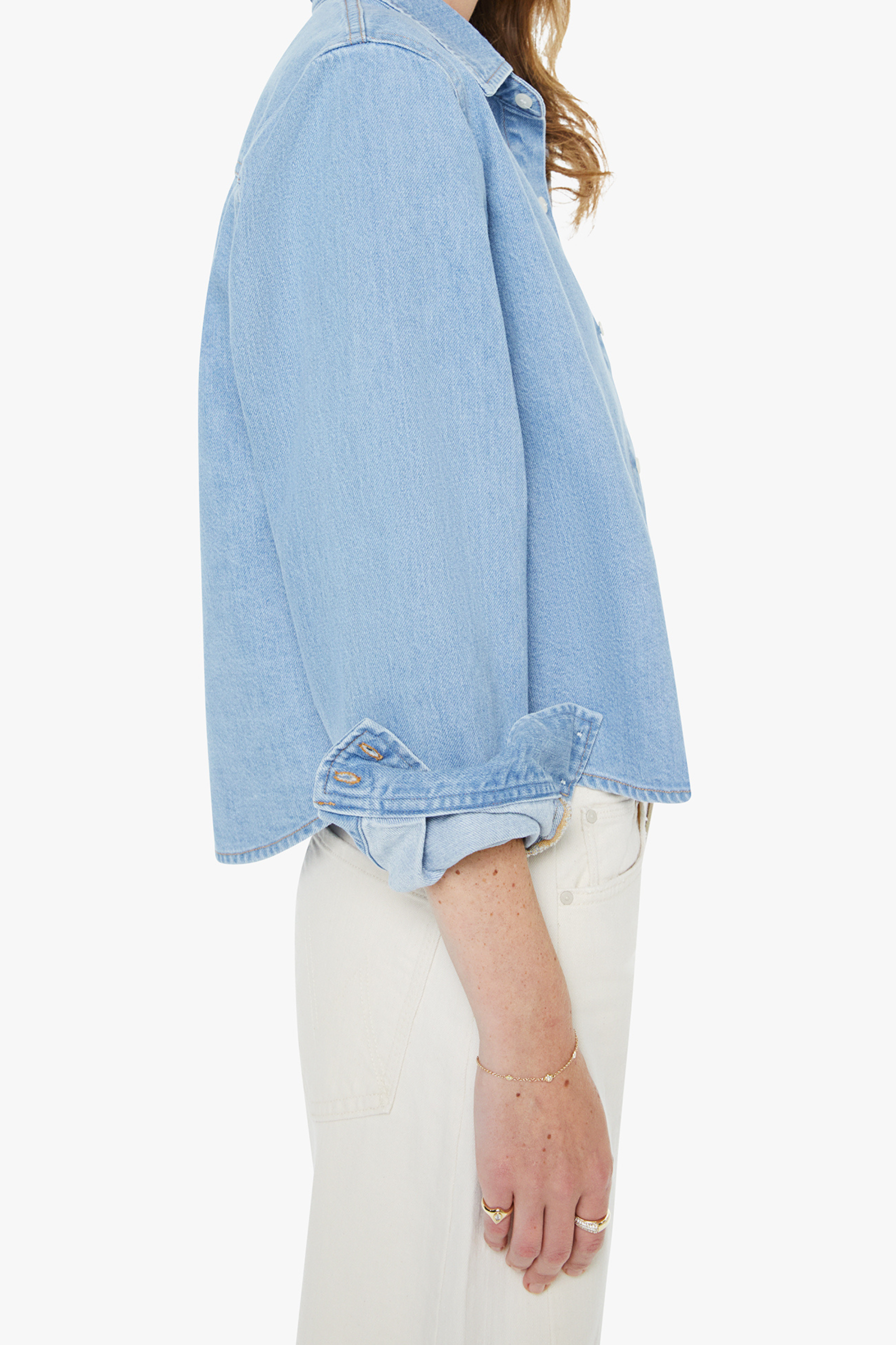 Mother The Honor Roll Embroidered Button Down