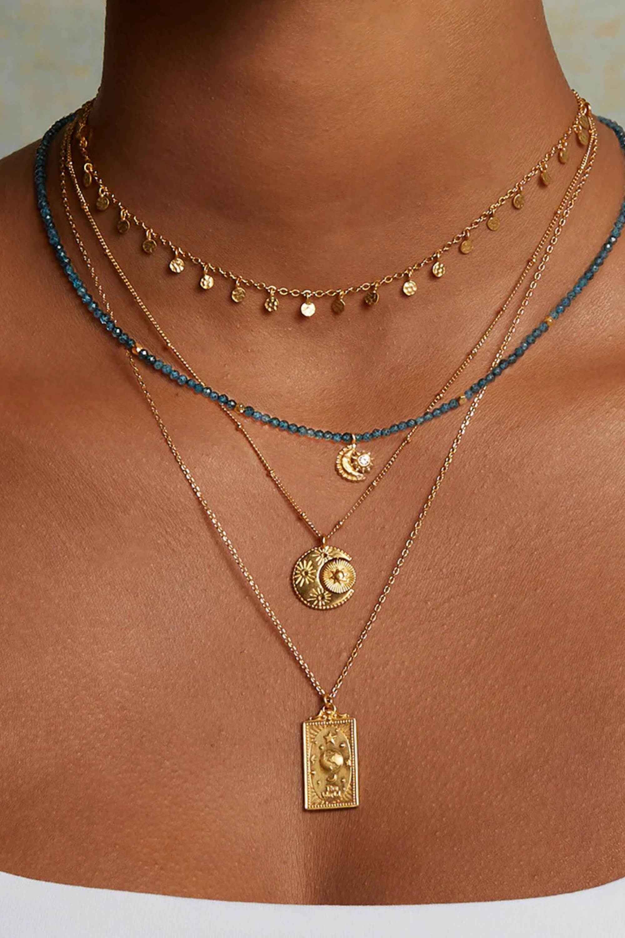 Satya 16" Spinning Celestial Pendant