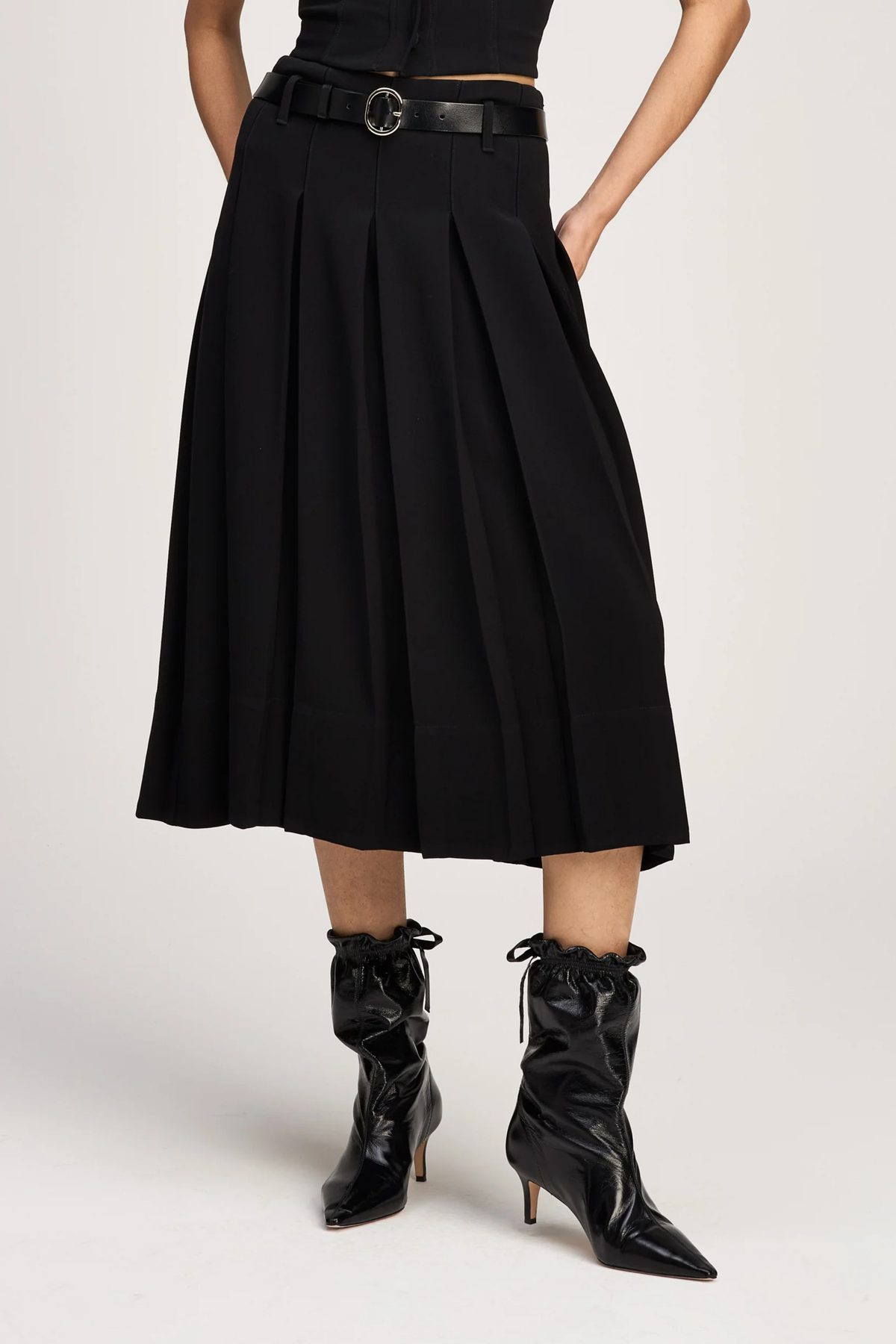 Cinq a Sept Belted Rylee Skirt