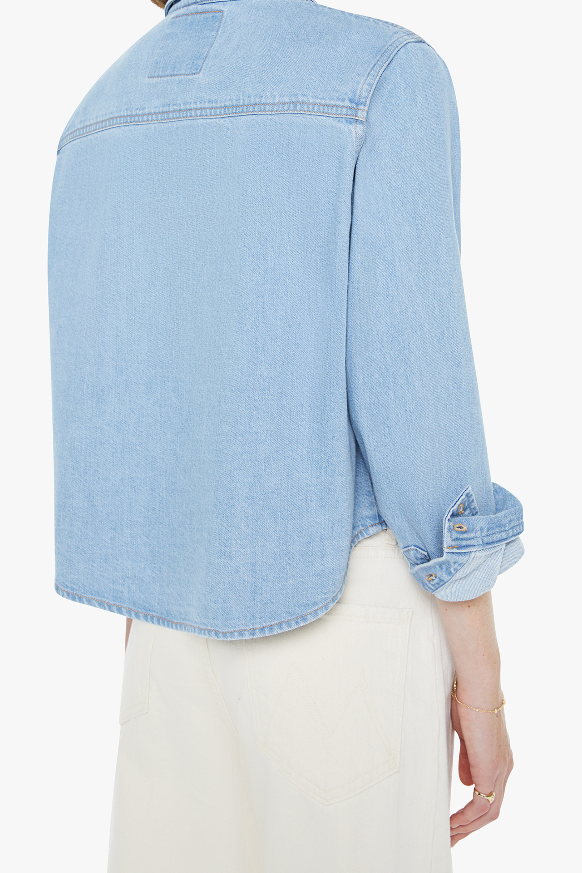 Mother The Honor Roll Embroidered Button Down