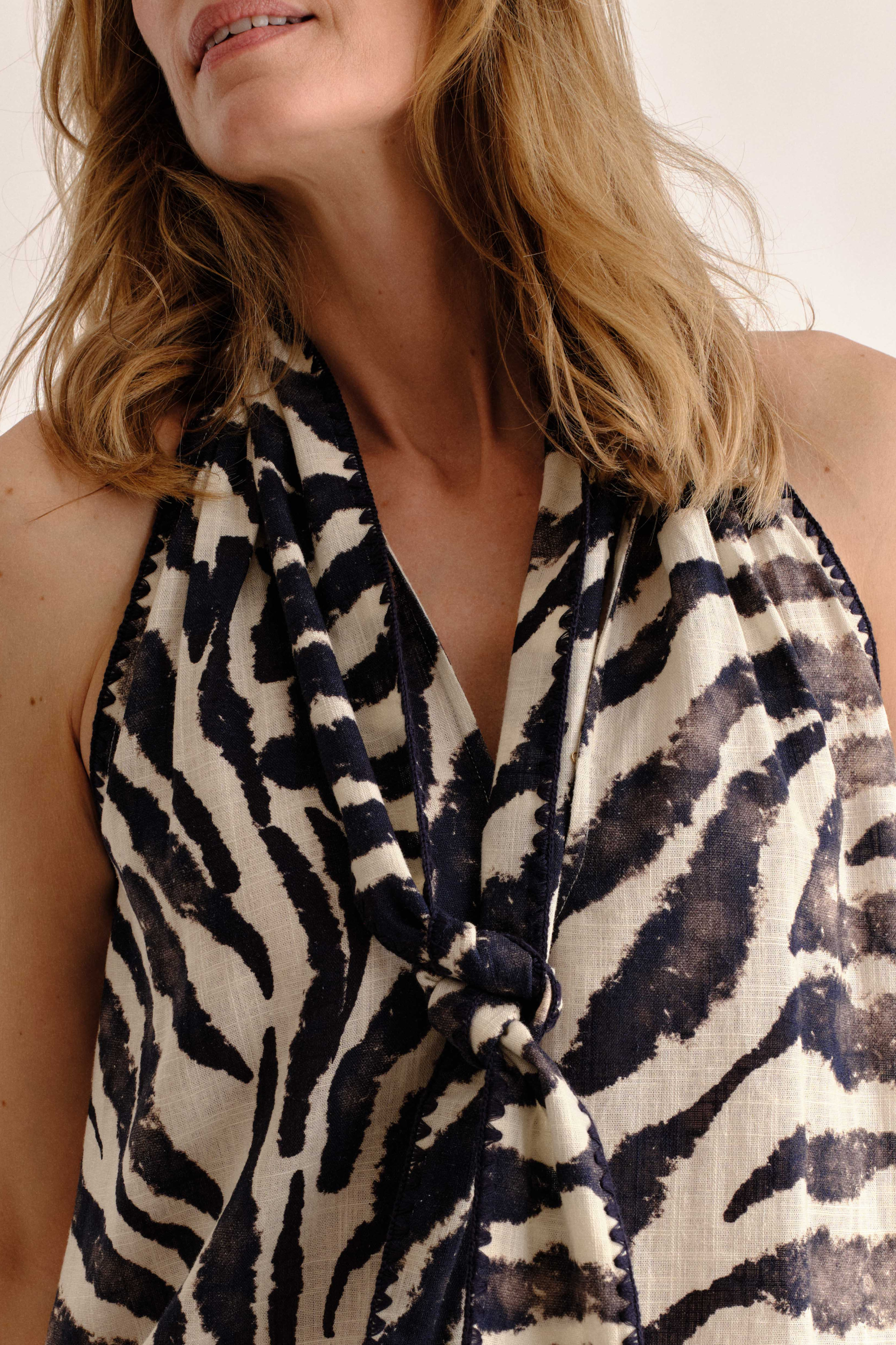 Cartolina Monroe Tank in Zebra
