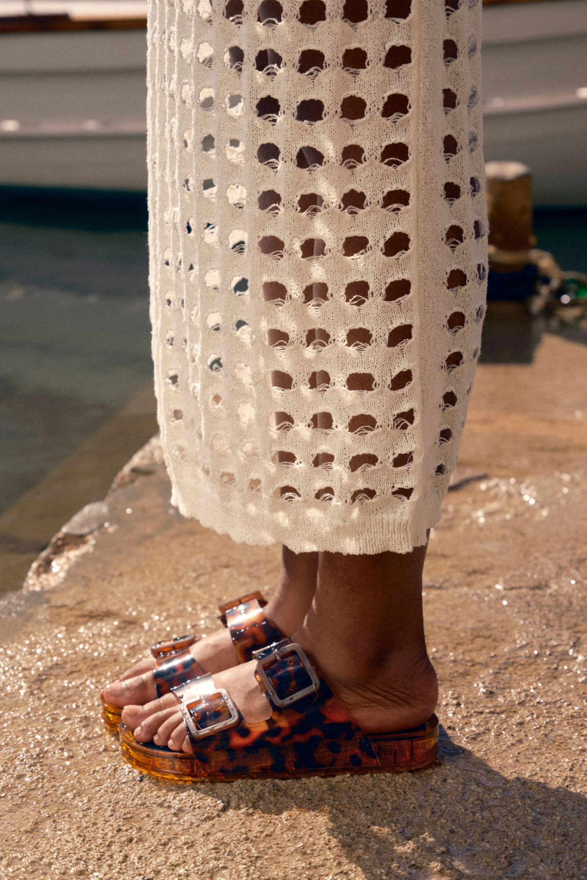 Dolce Vita Julio Tortoise Buckle Sandal