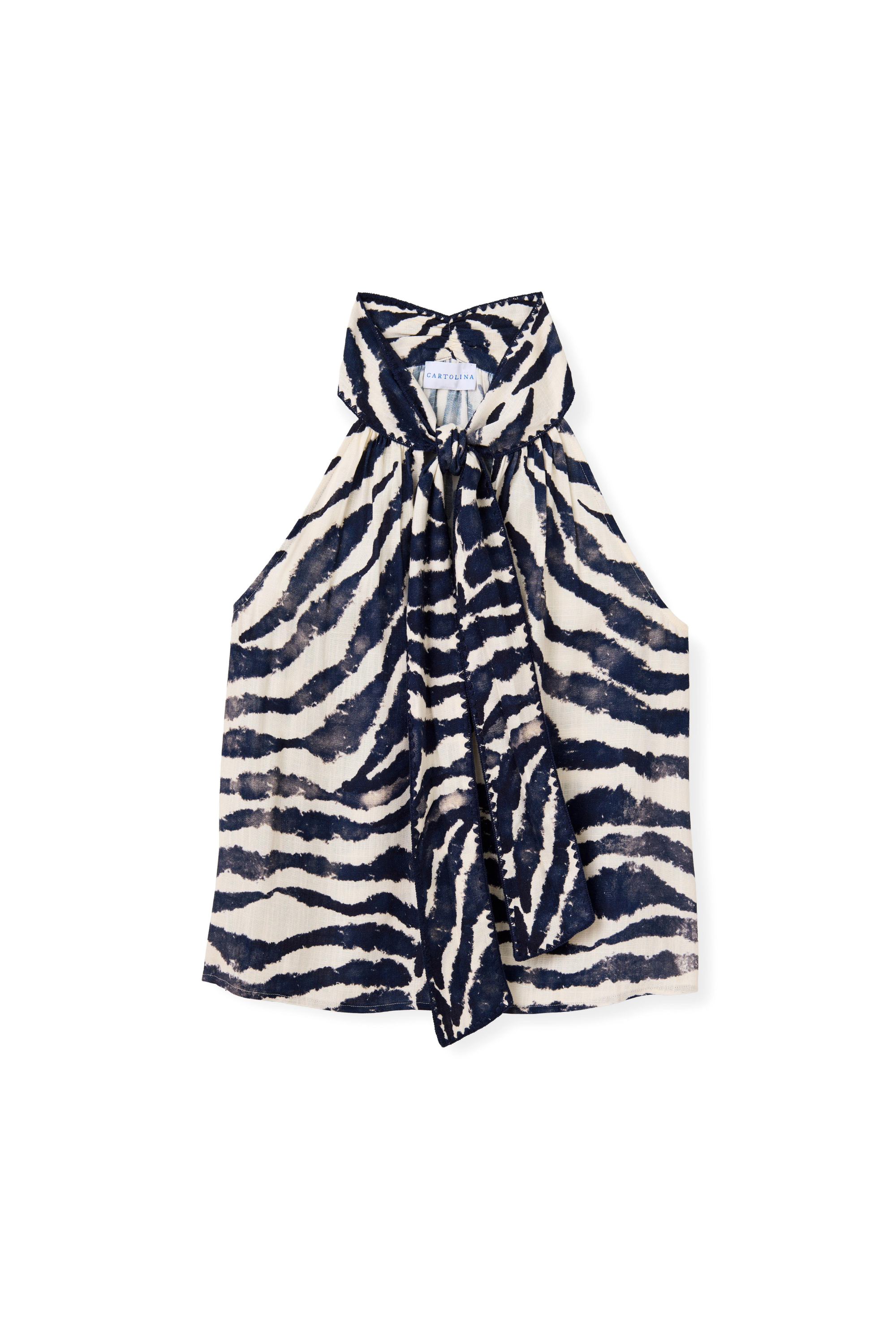 Cartolina Monroe Tank in Zebra