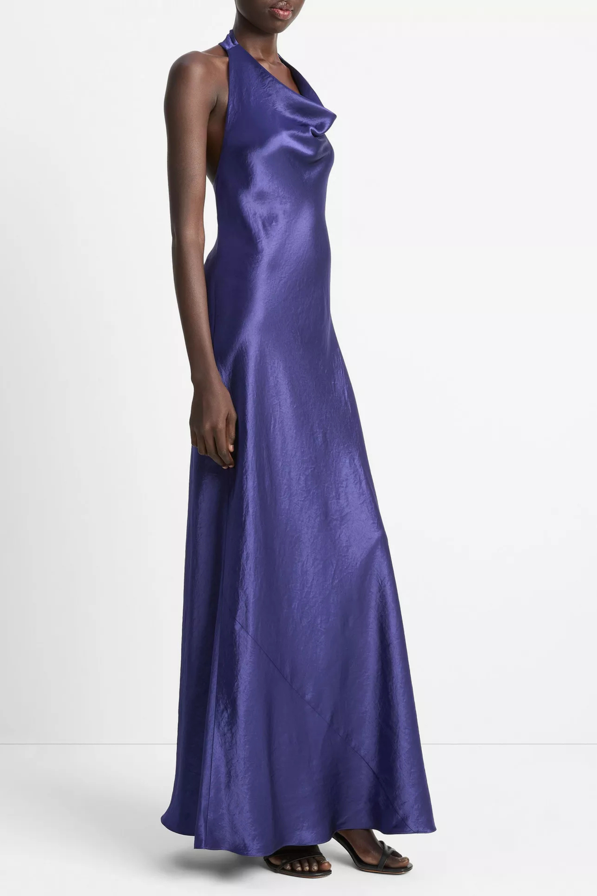 Vince Cowl Neck Maxi Dress