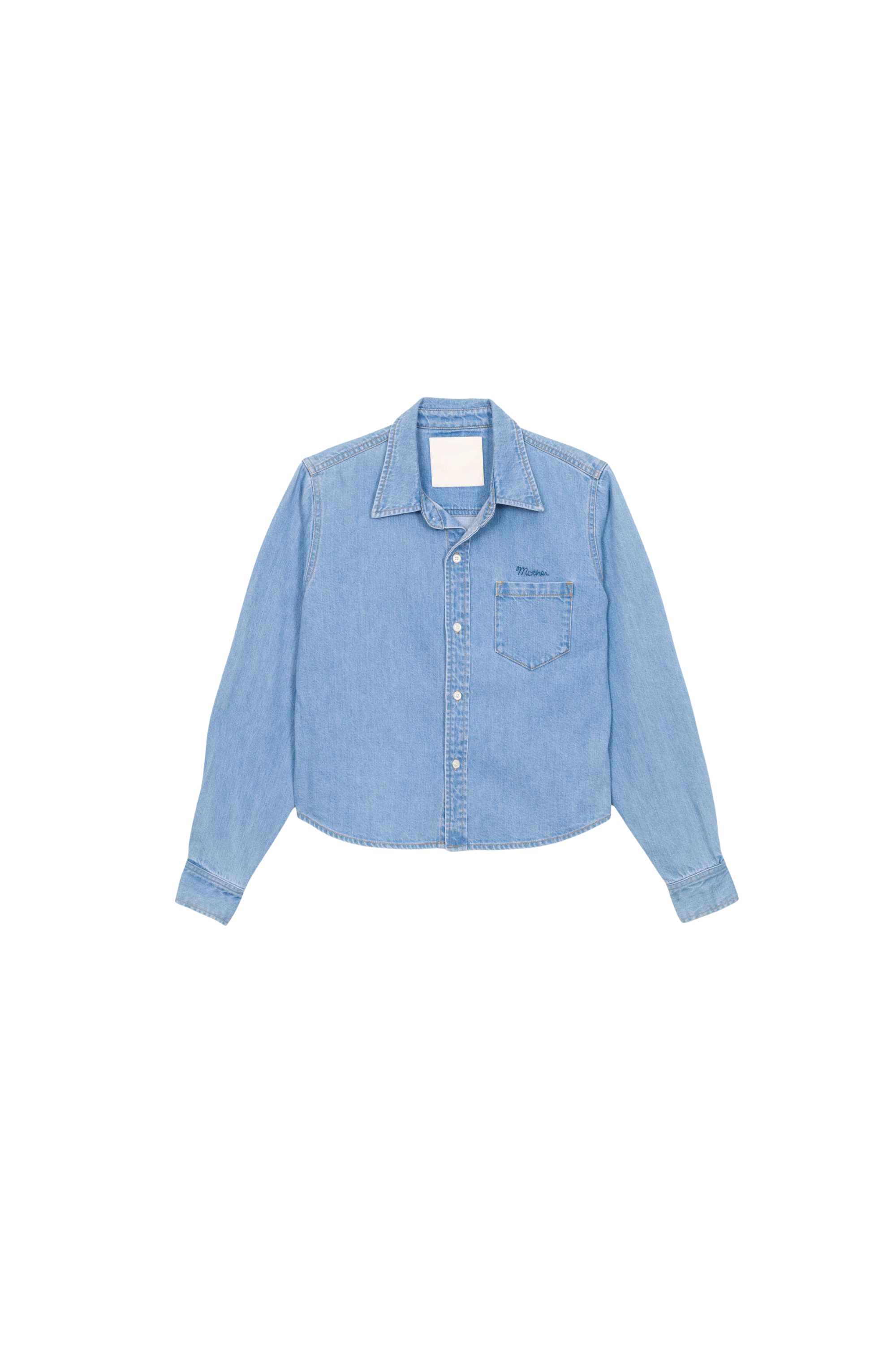 Mother The Honor Roll Embroidered Button Down