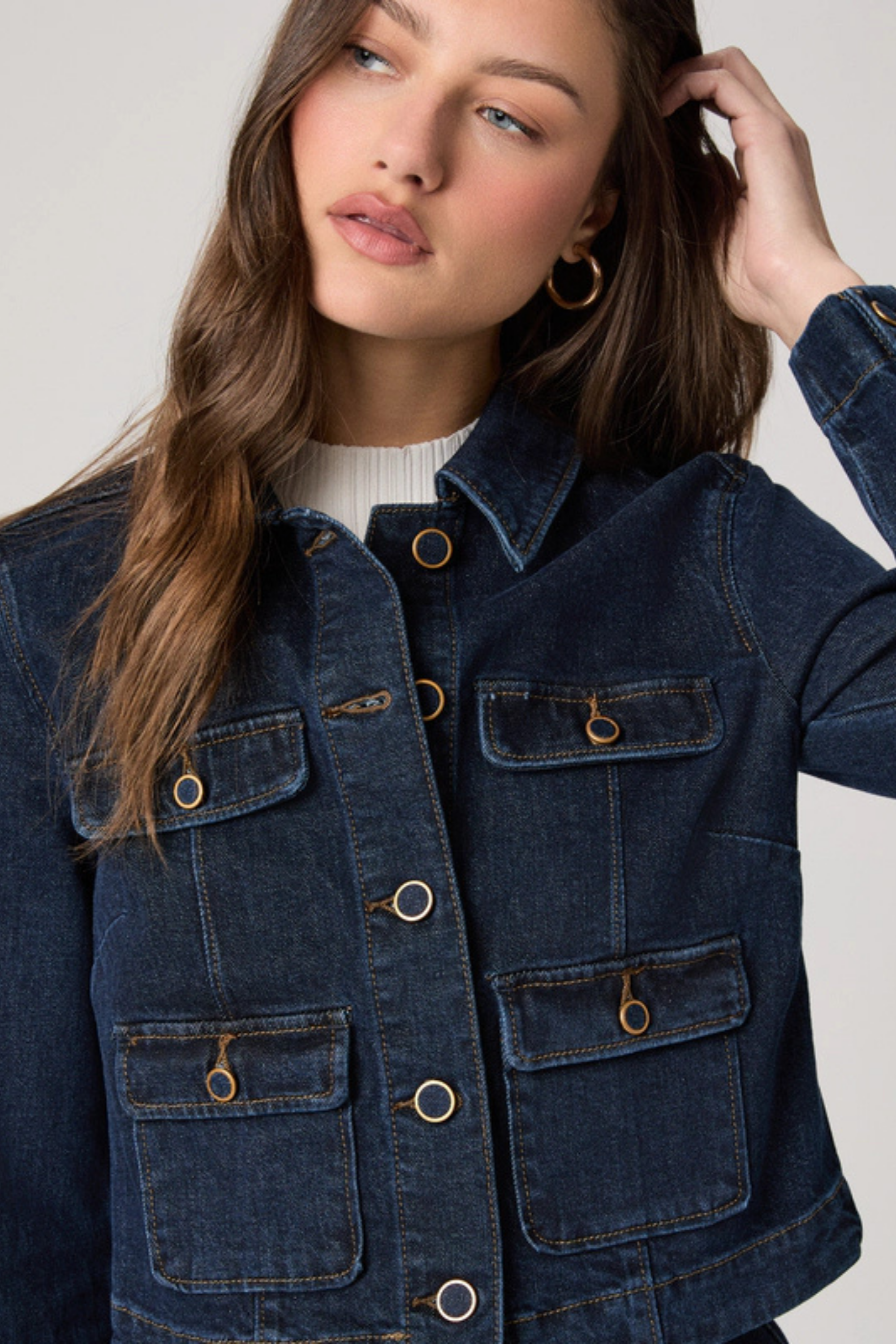 Paige Lydia Jacket in Ballast