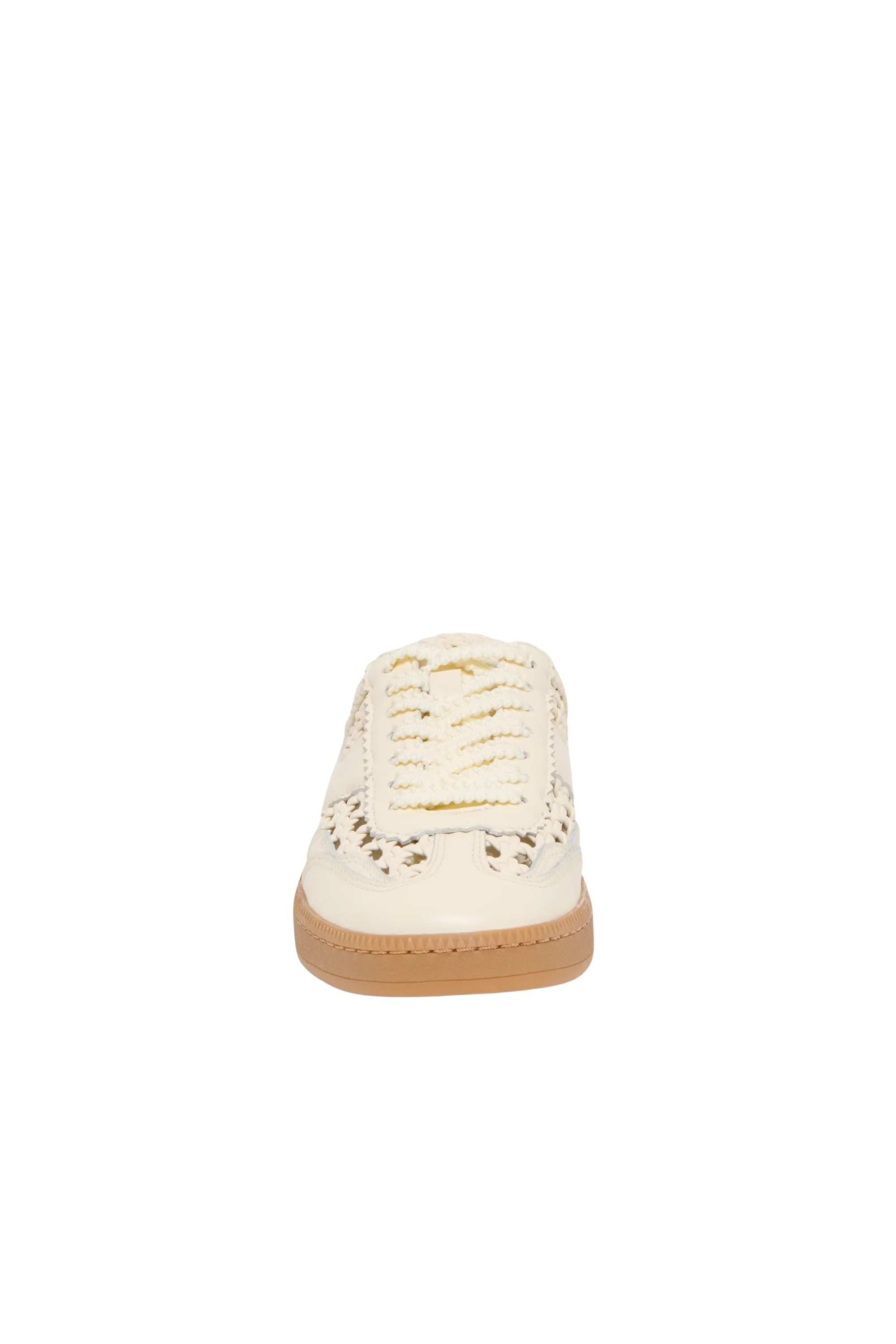 Dolce Vita Notice Slide Sneaker Cream Woven