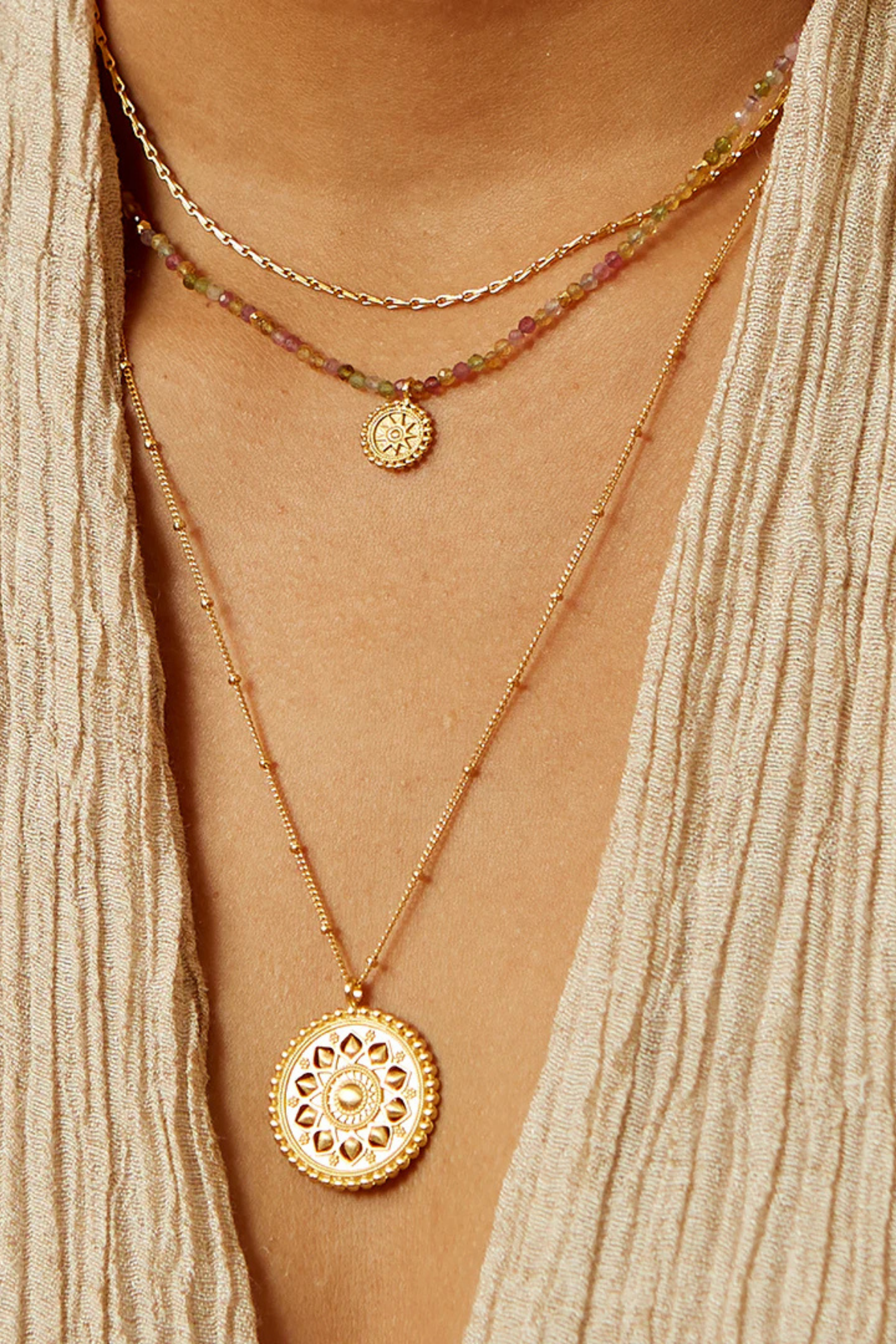 Satya 18" Inner Light Mandala Necklace
