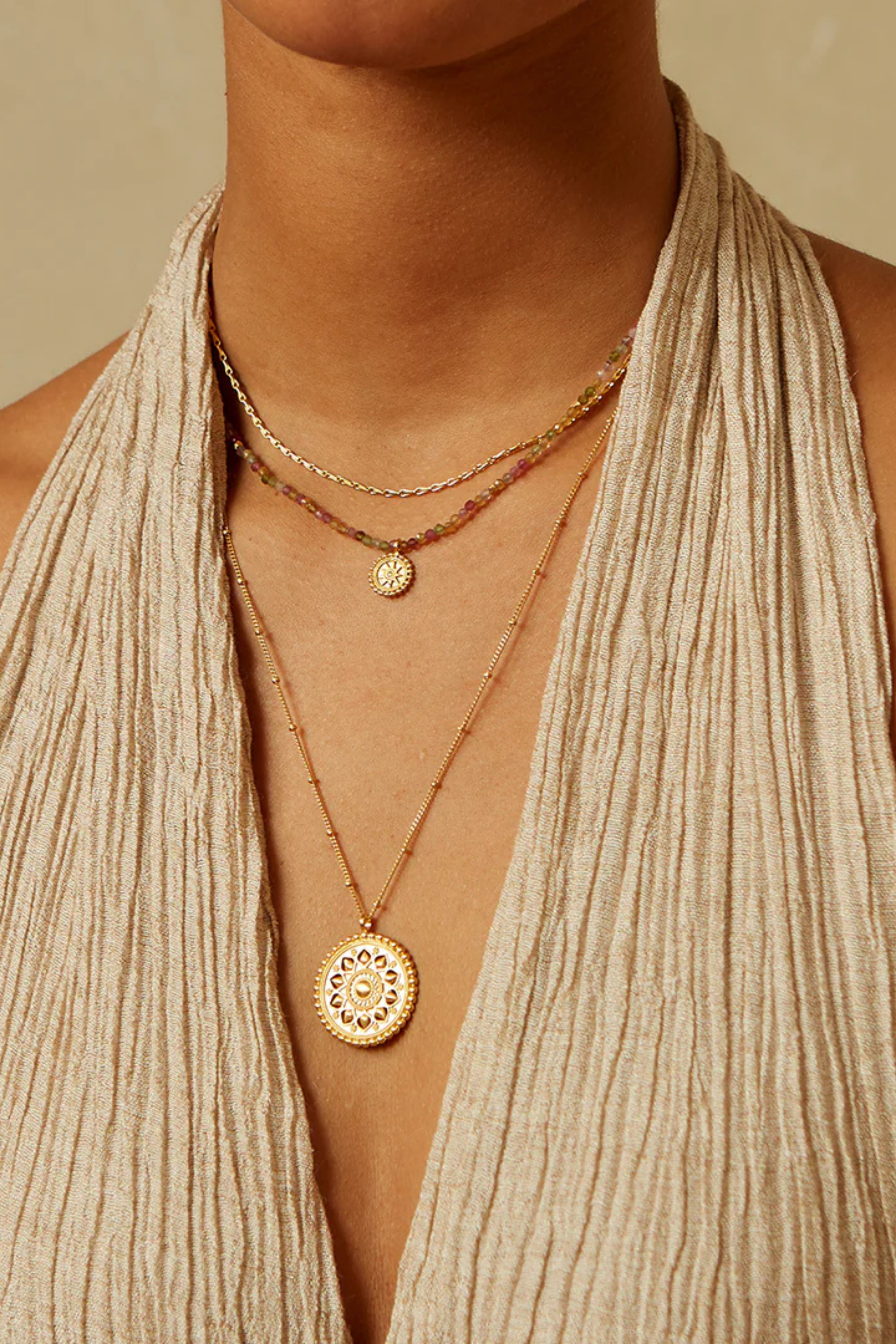 Satya 18" Inner Light Mandala Necklace