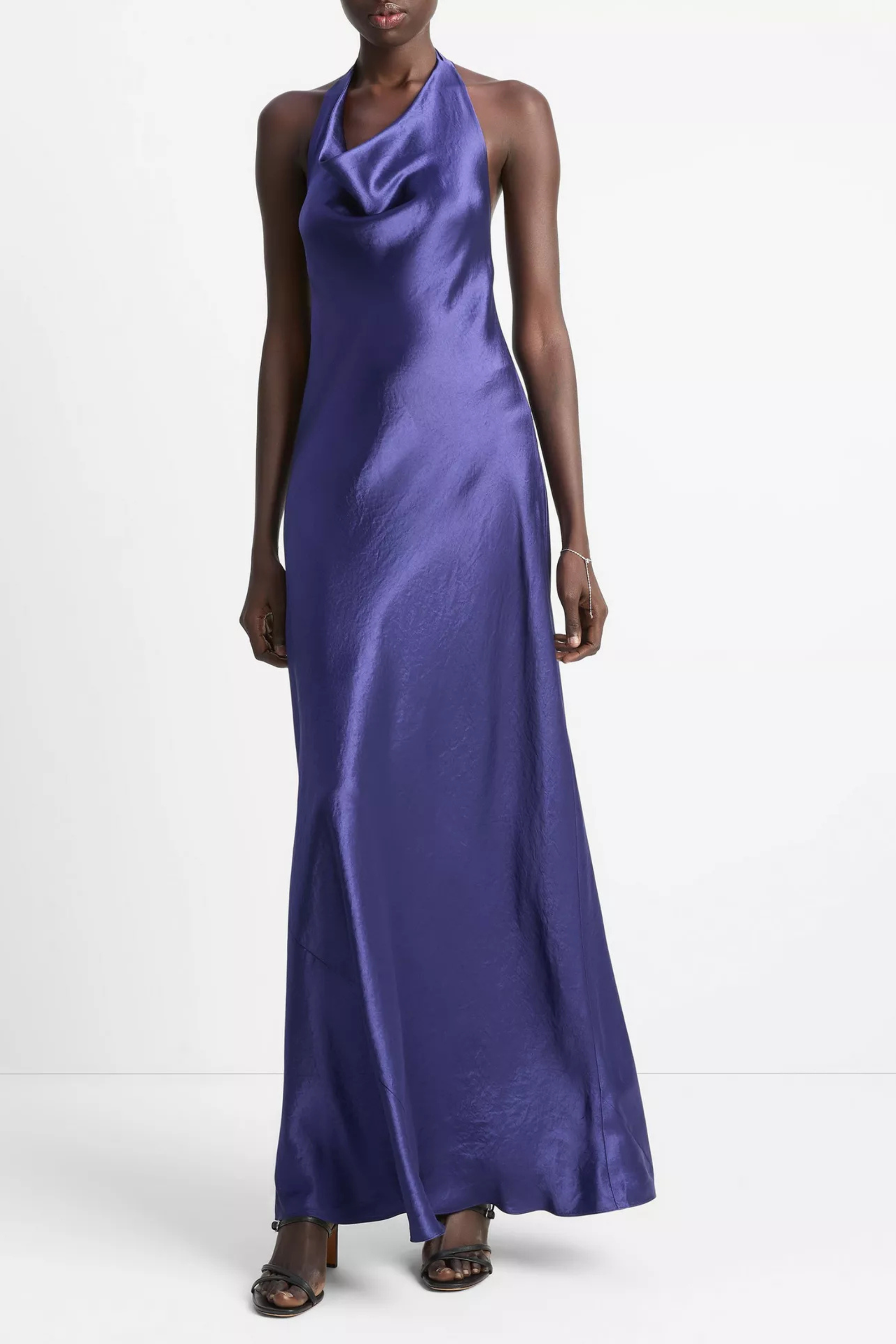 Vince Cowl Neck Maxi Dress