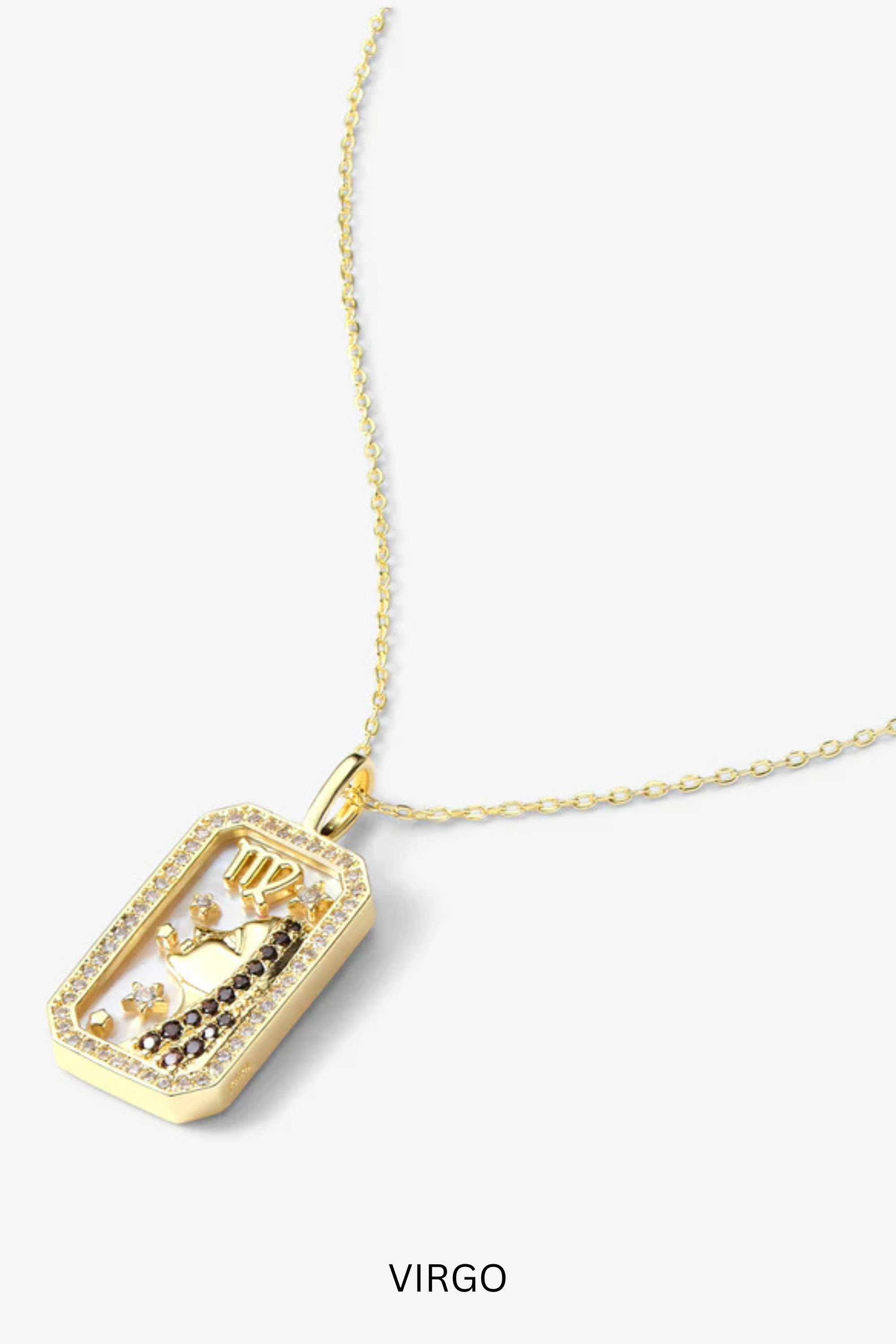 Melinda Maria Zodiac Amulet Necklace