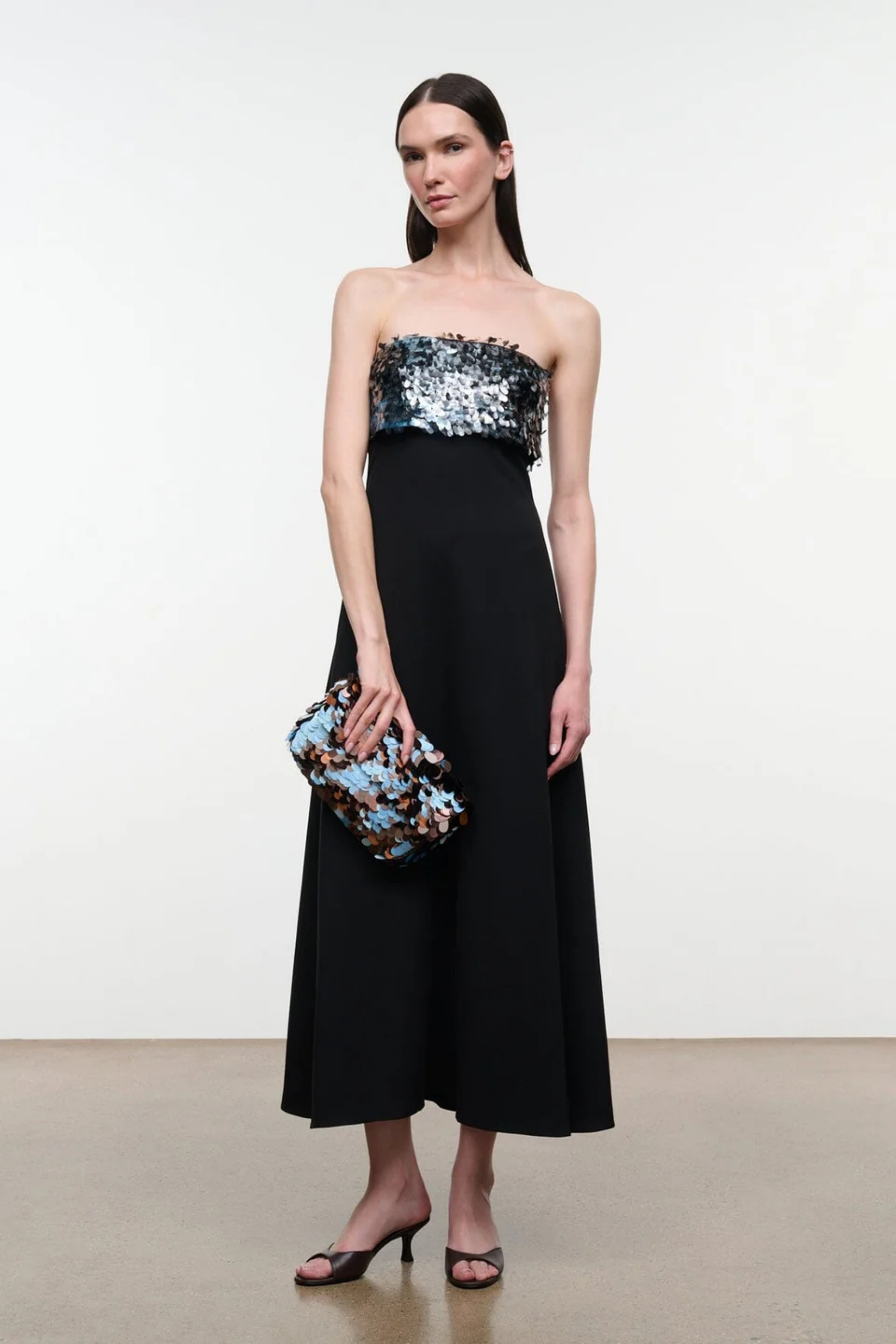 Staud Timmy Convertible Shoulder Bag Nightspark