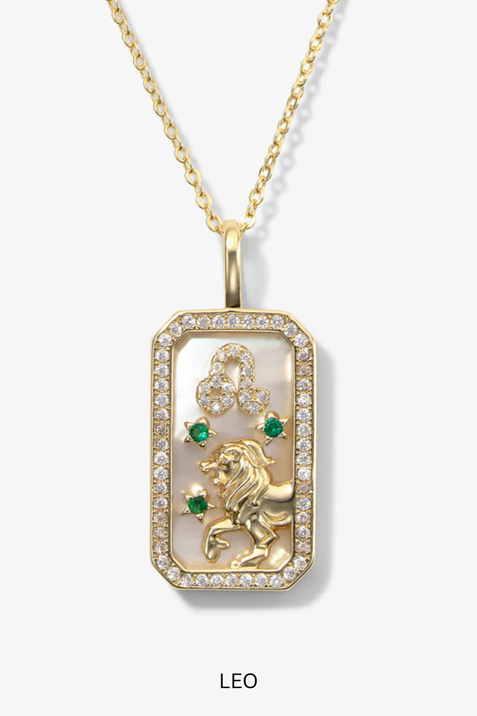 Melinda Maria Zodiac Amulet Necklace