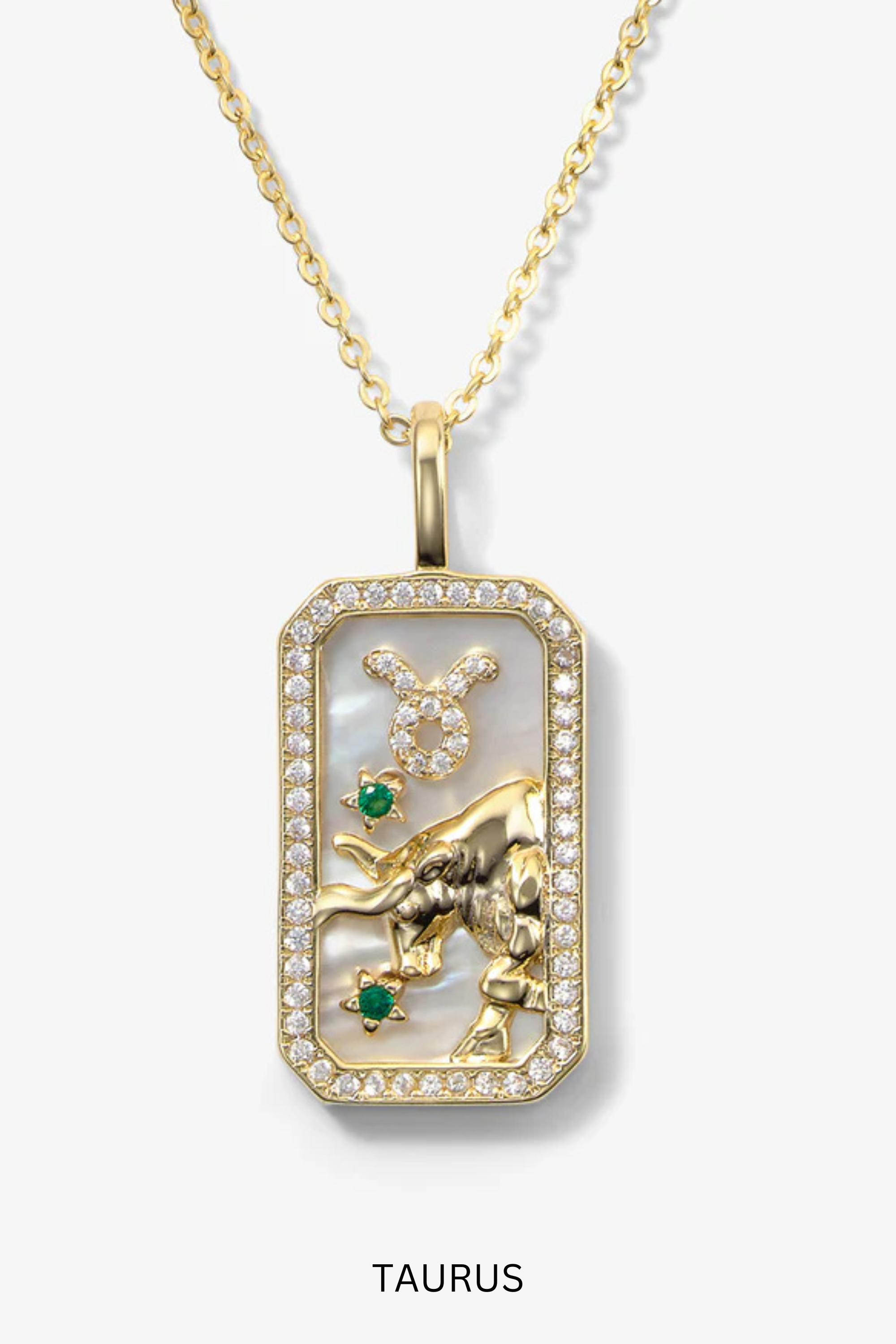 Melinda Maria Zodiac Amulet Necklace
