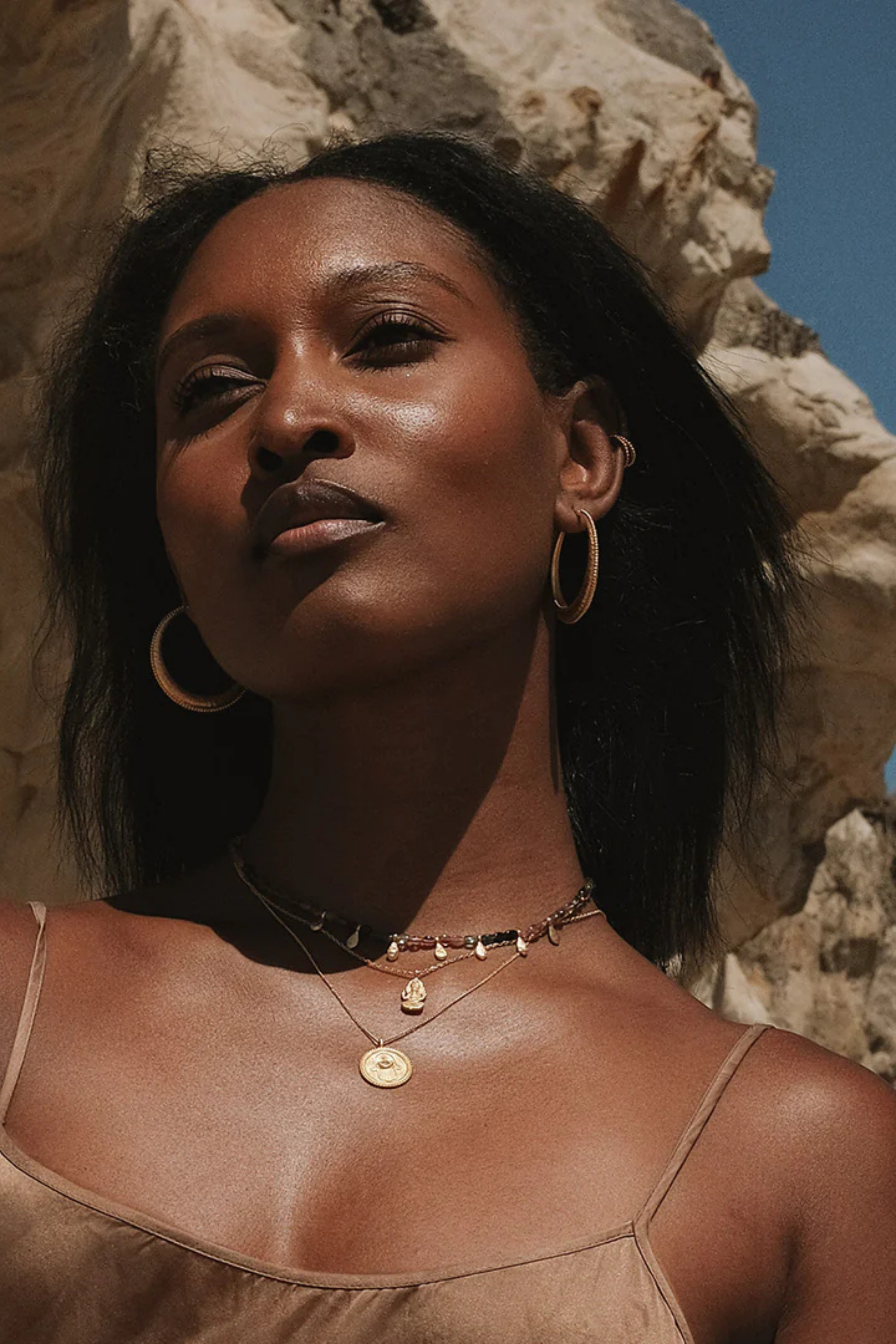 Satya Dot Hoop Earrings
