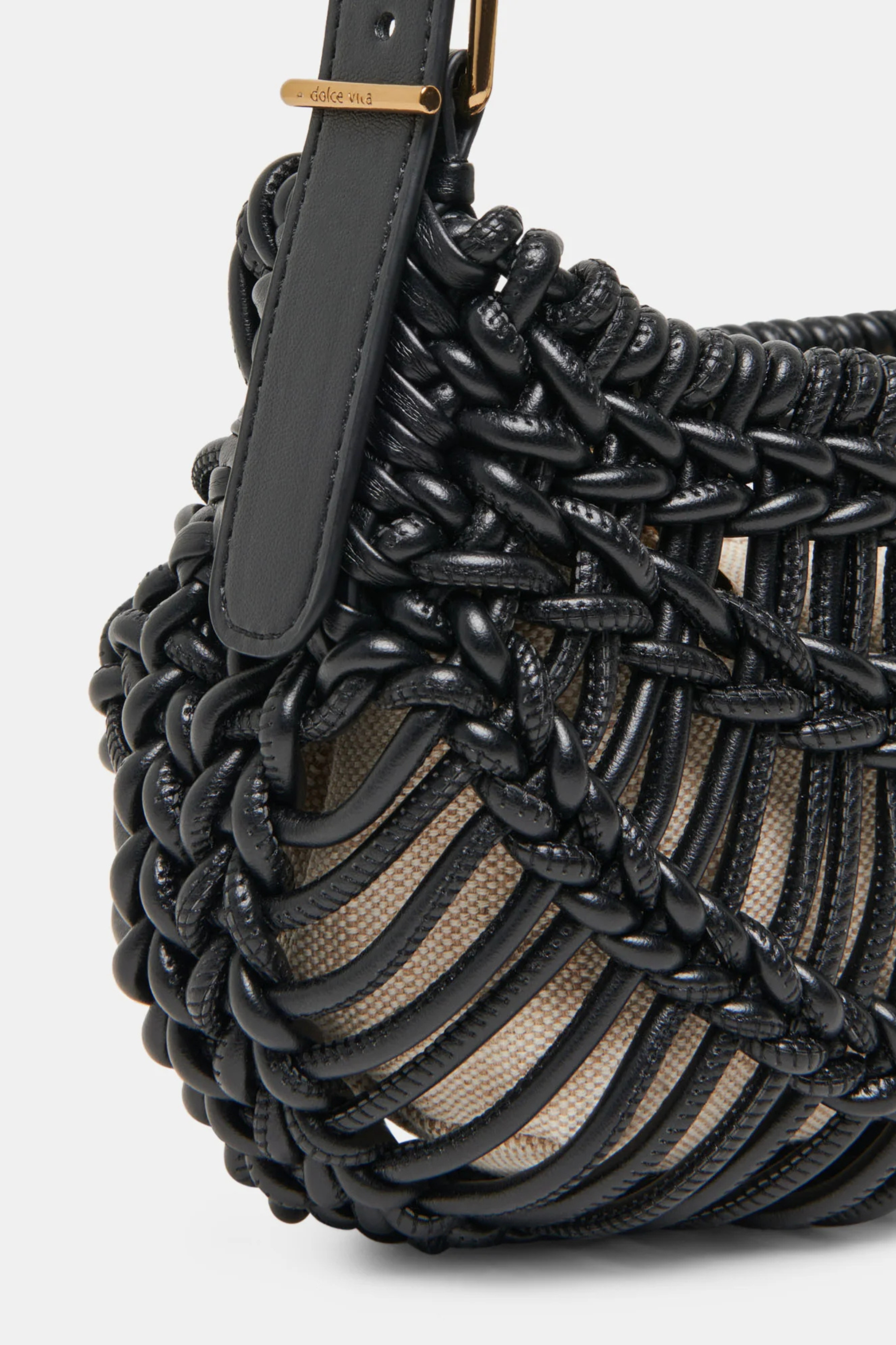 Dolce Vita Cannes Woven Hobo