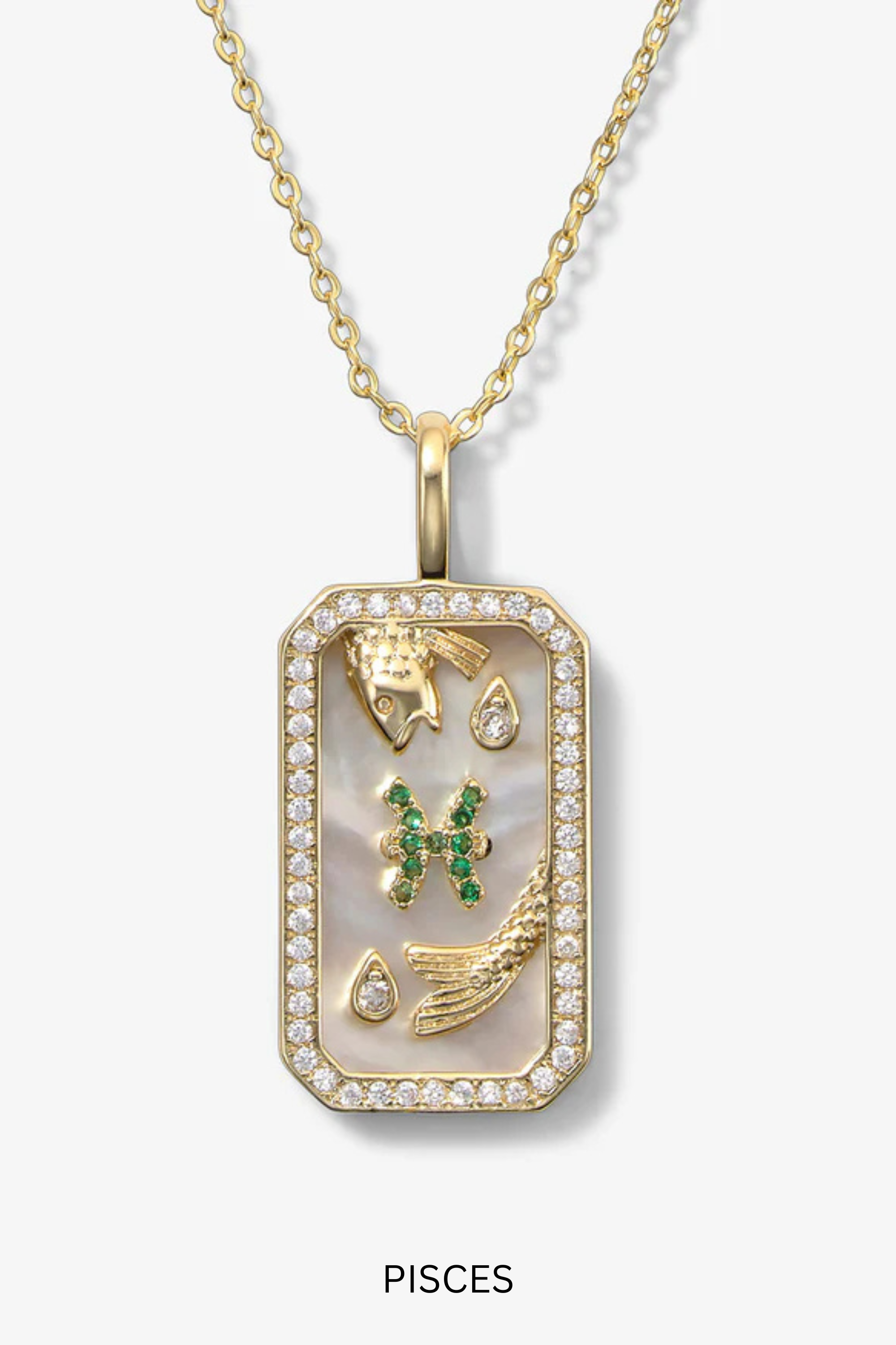 Melinda Maria Zodiac Amulet Necklace