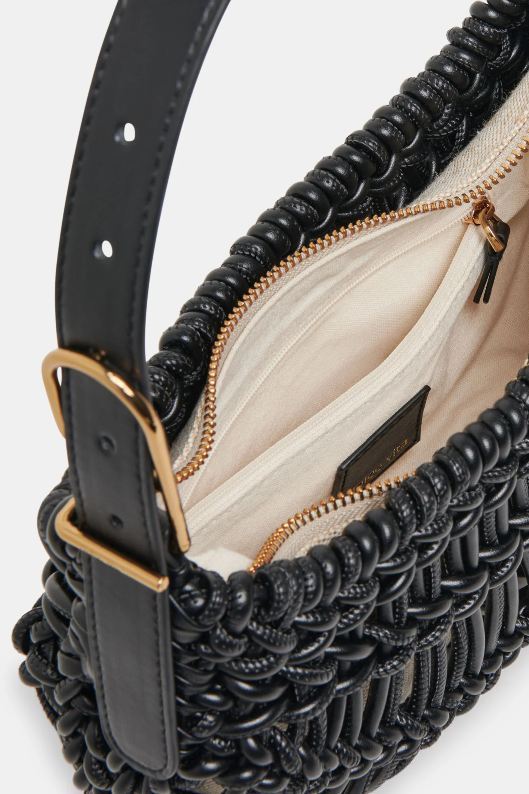 Dolce Vita Cannes Woven Hobo