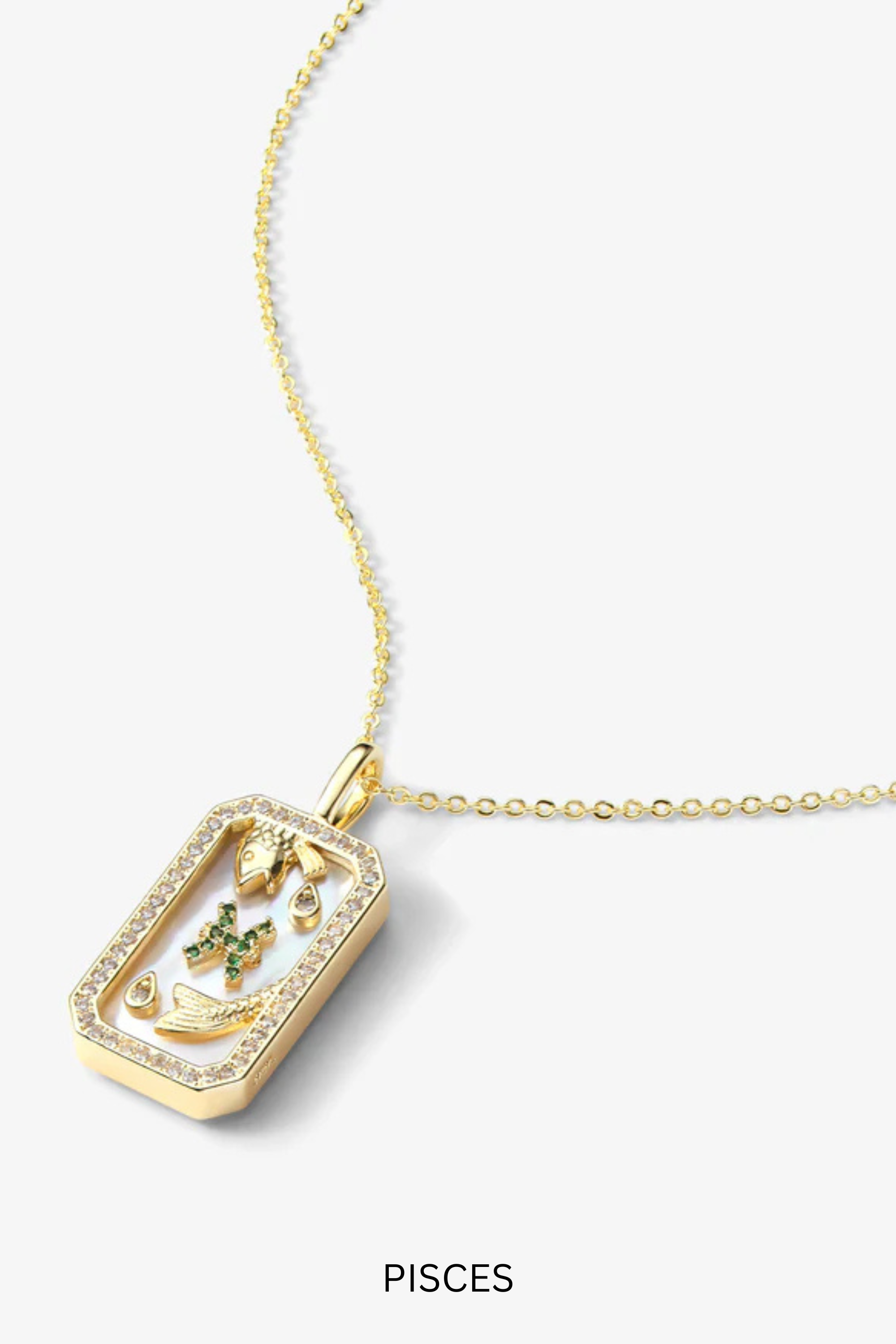Melinda Maria Zodiac Amulet Necklace