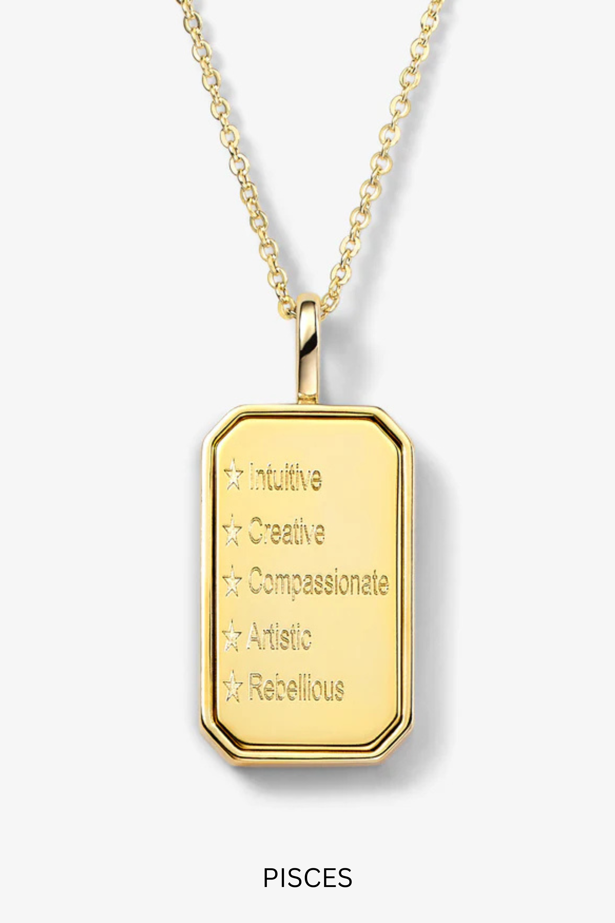 Melinda Maria Zodiac Amulet Necklace