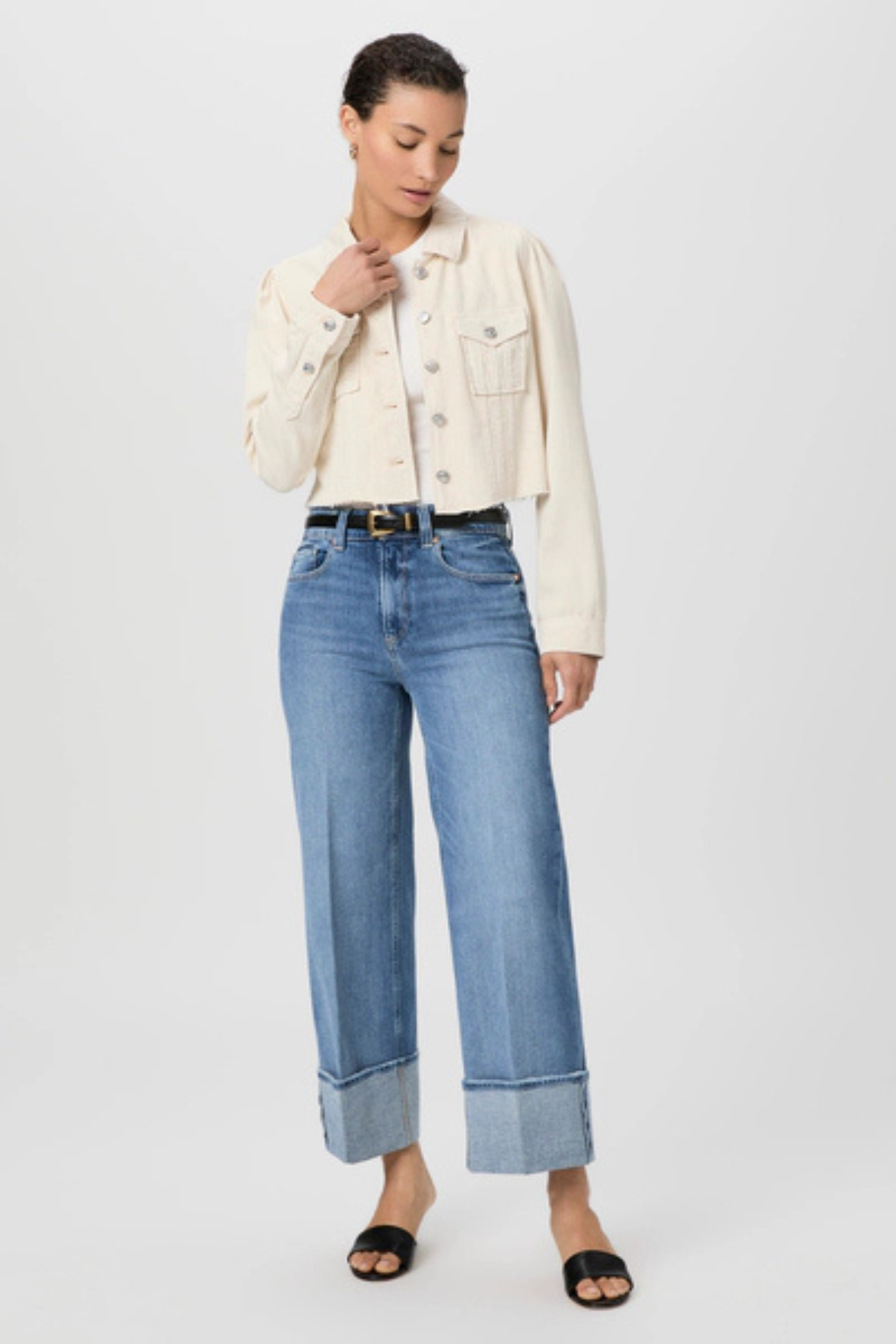 Paige Cropped Pacey